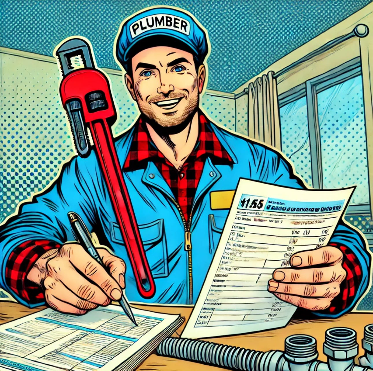 Your Plumber the Accountant