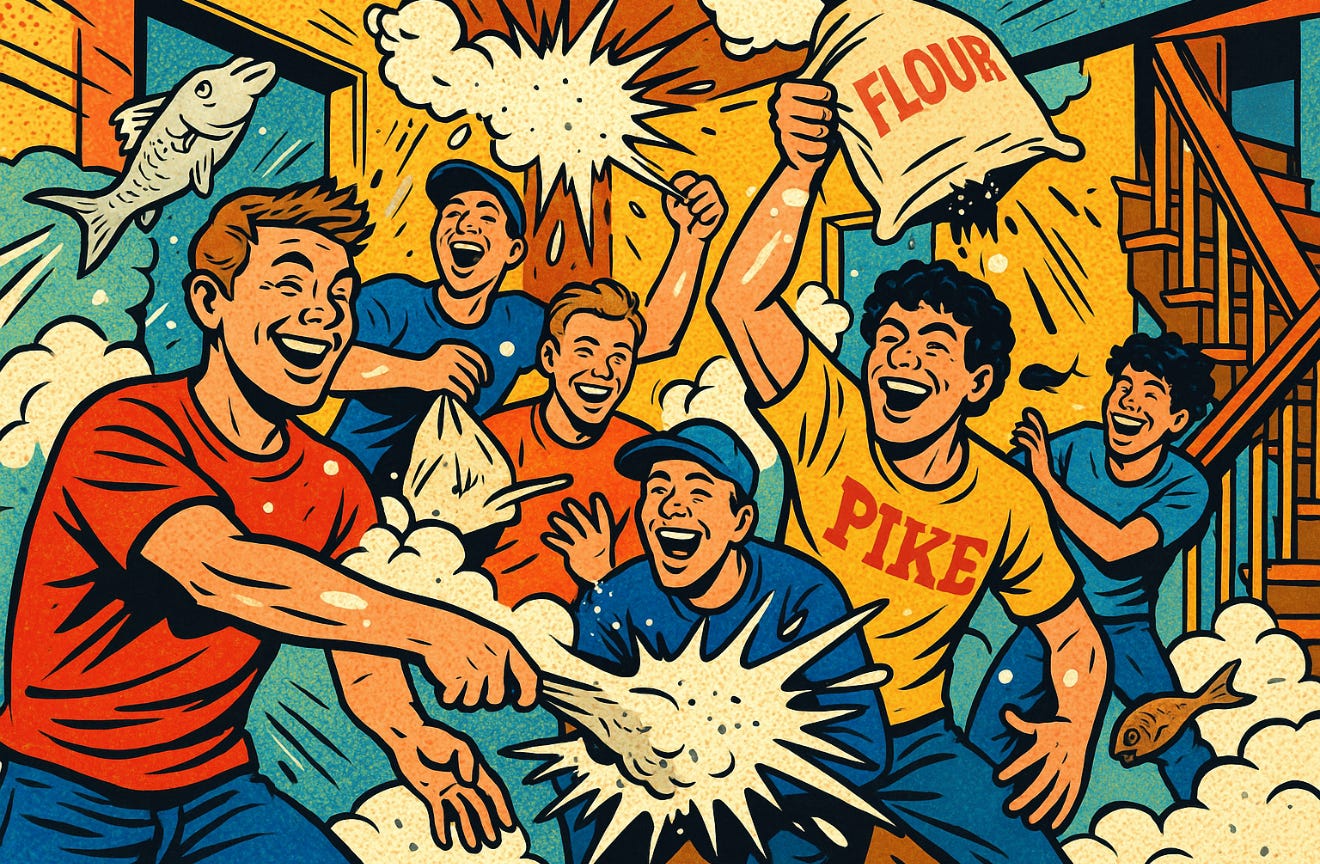 I Learned This in a Fraternity...