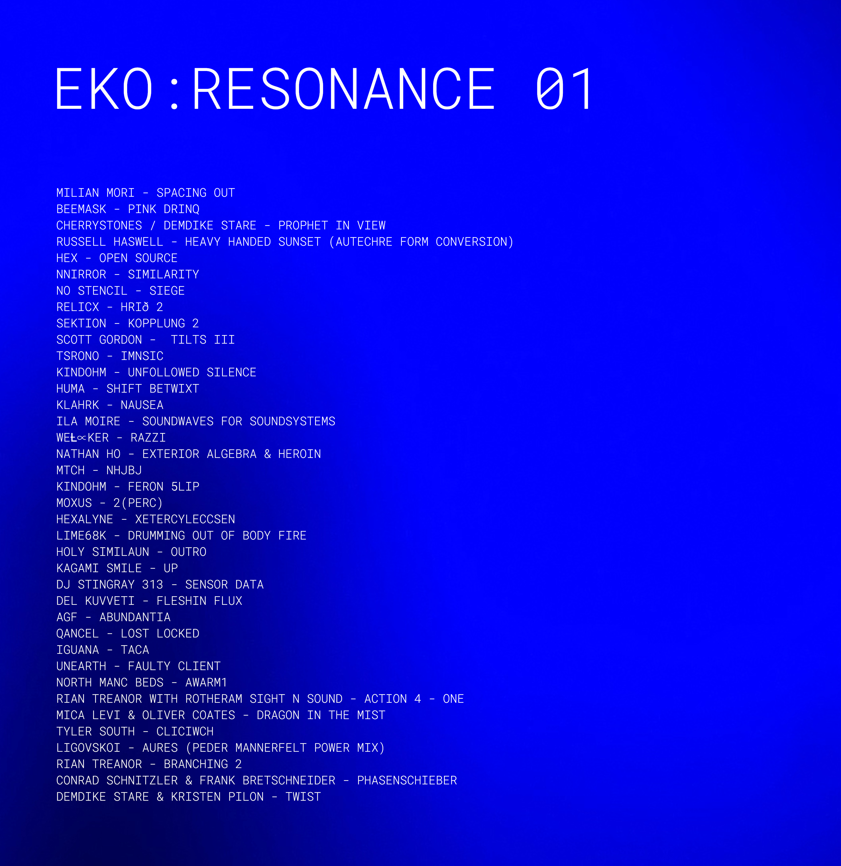 Eko : Resonance 01 episode artwork