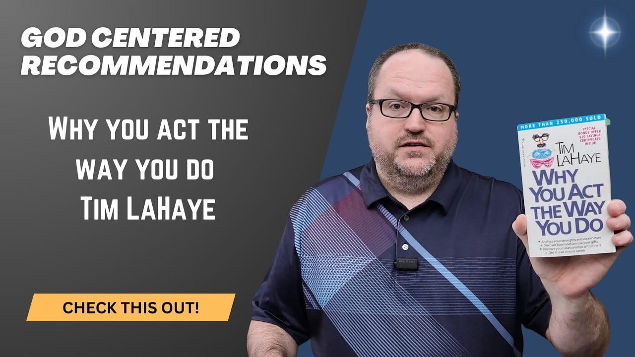 Why You Act The Way You Do - God Centered Recommendations episode artwork