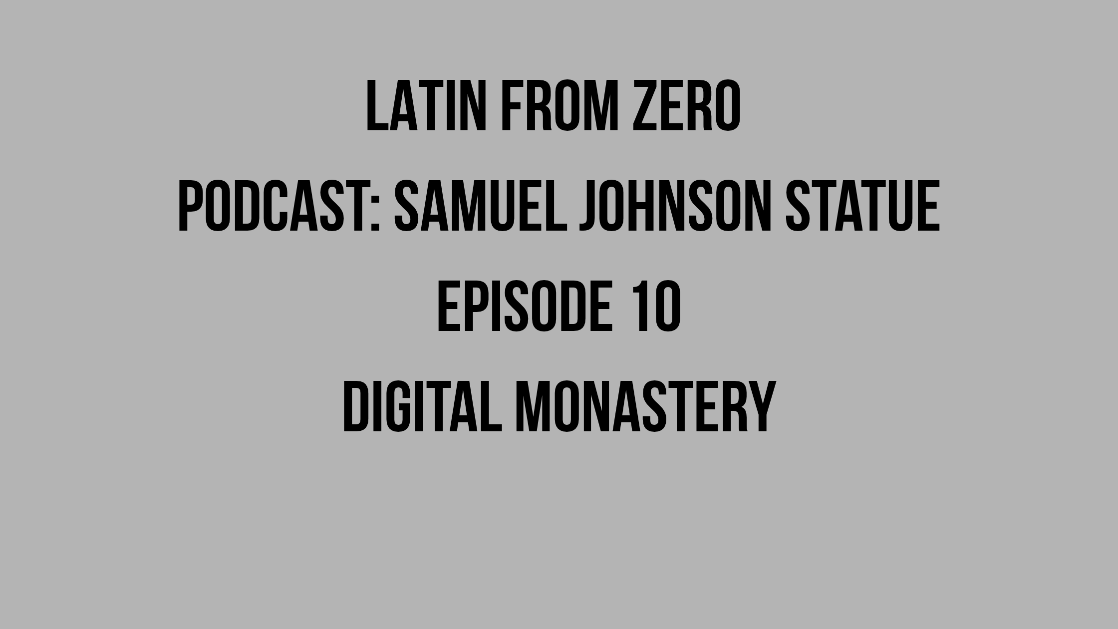Artwork for Latin from Zero: By Digital Monastery