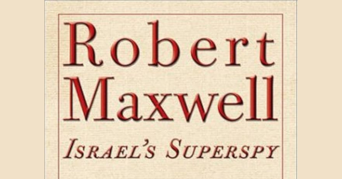 Ghislaine Maxwell Father Robert Maxwell Israel's Superspy | Epstein Files episode artwork