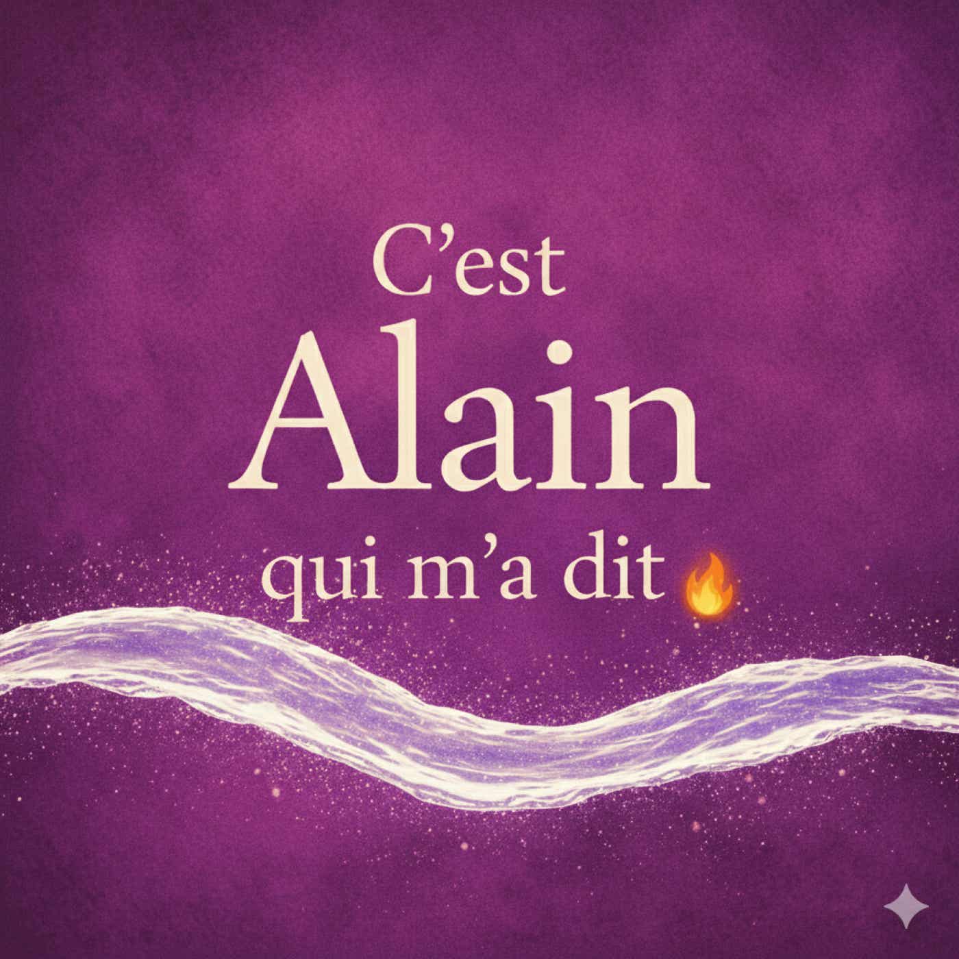 C'est Alain qui m'a dit podcast artwork