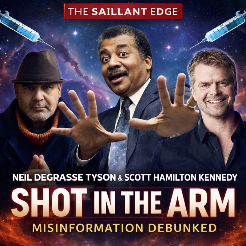 Inside SHOT IN THE ARM with Neil deGrasse Tyson & Scott Hamilton Kennedy episode artwork