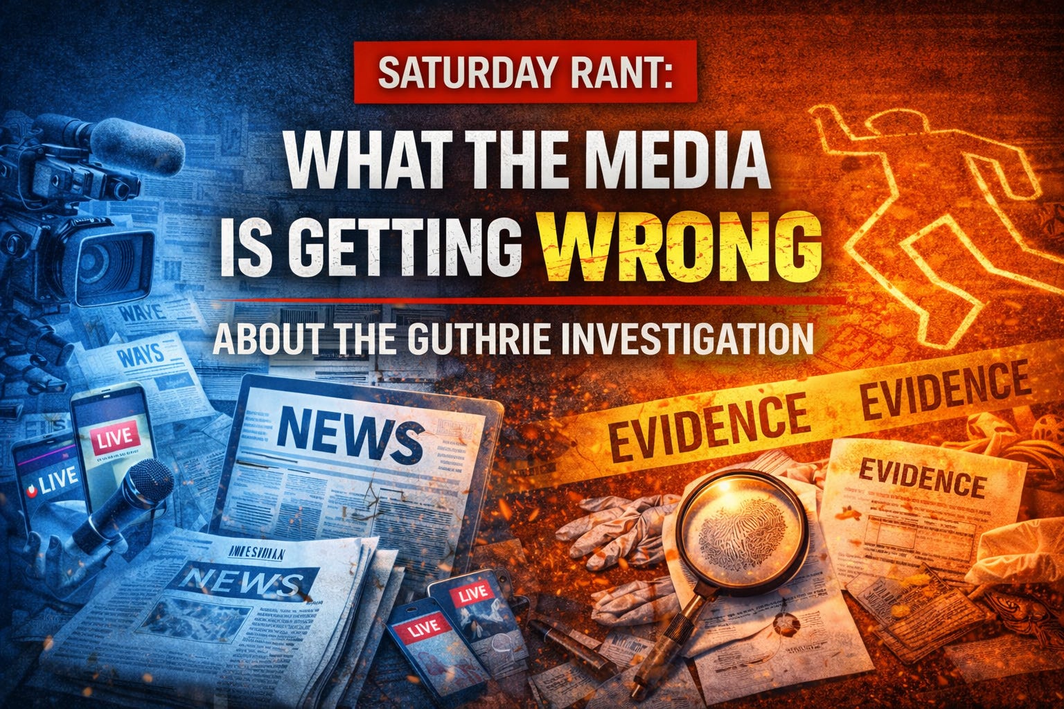 Saturday Rant: What the Media Keeps Getting Wrong About the Guthrie Investigation episode artwork