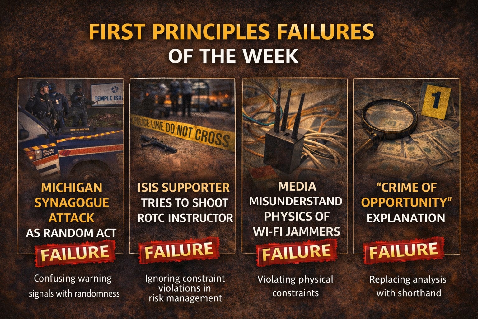 The Saturday Rant: First Principles Failures of the Week episode artwork
