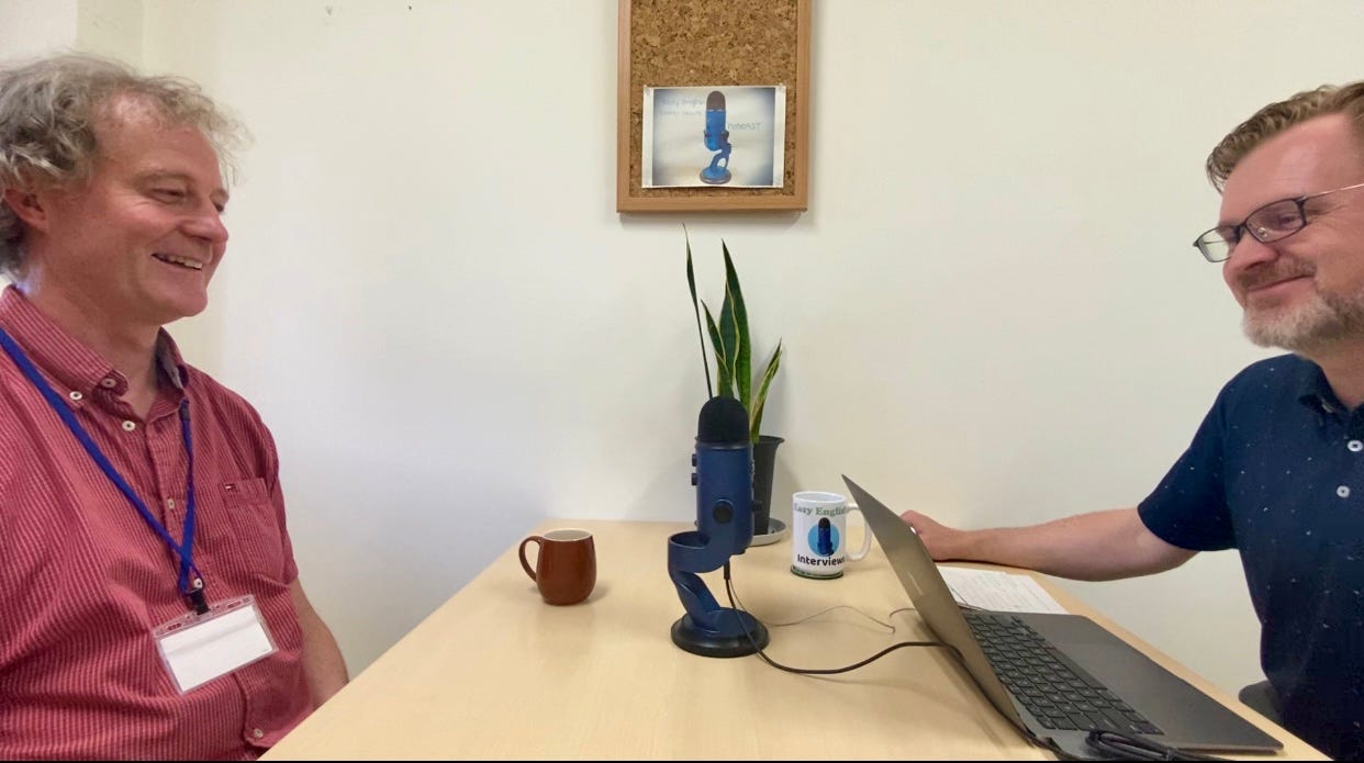 Easy English Interviews #23 - Stephen Corrigan 2