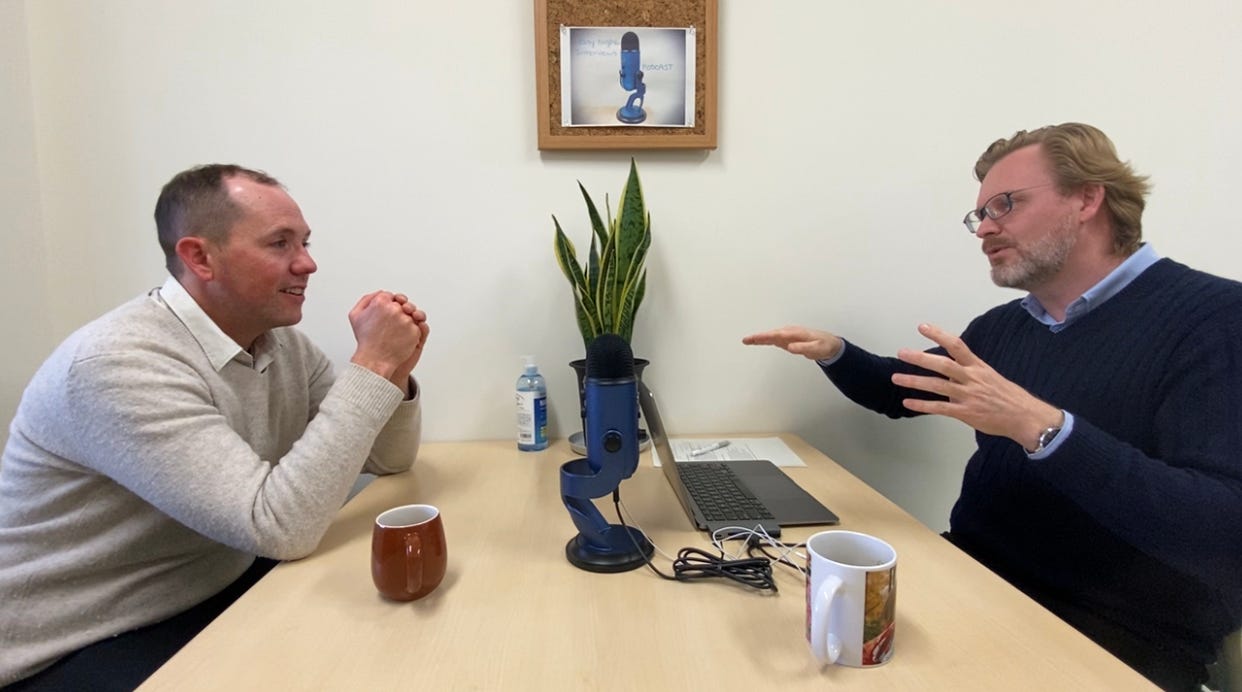 Easy English Interviews Podcast #3 - Mike Ansell Sensei
