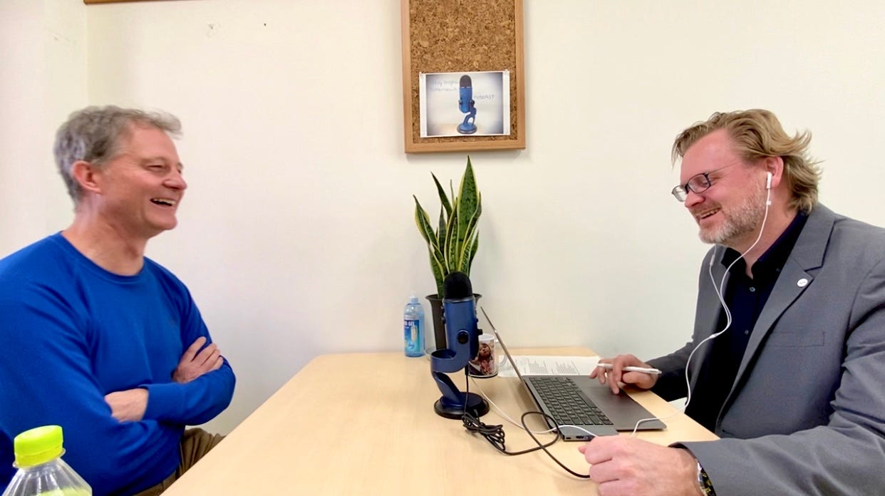 Easy English Interviews Podcast #5 - Stephen Corrigan
