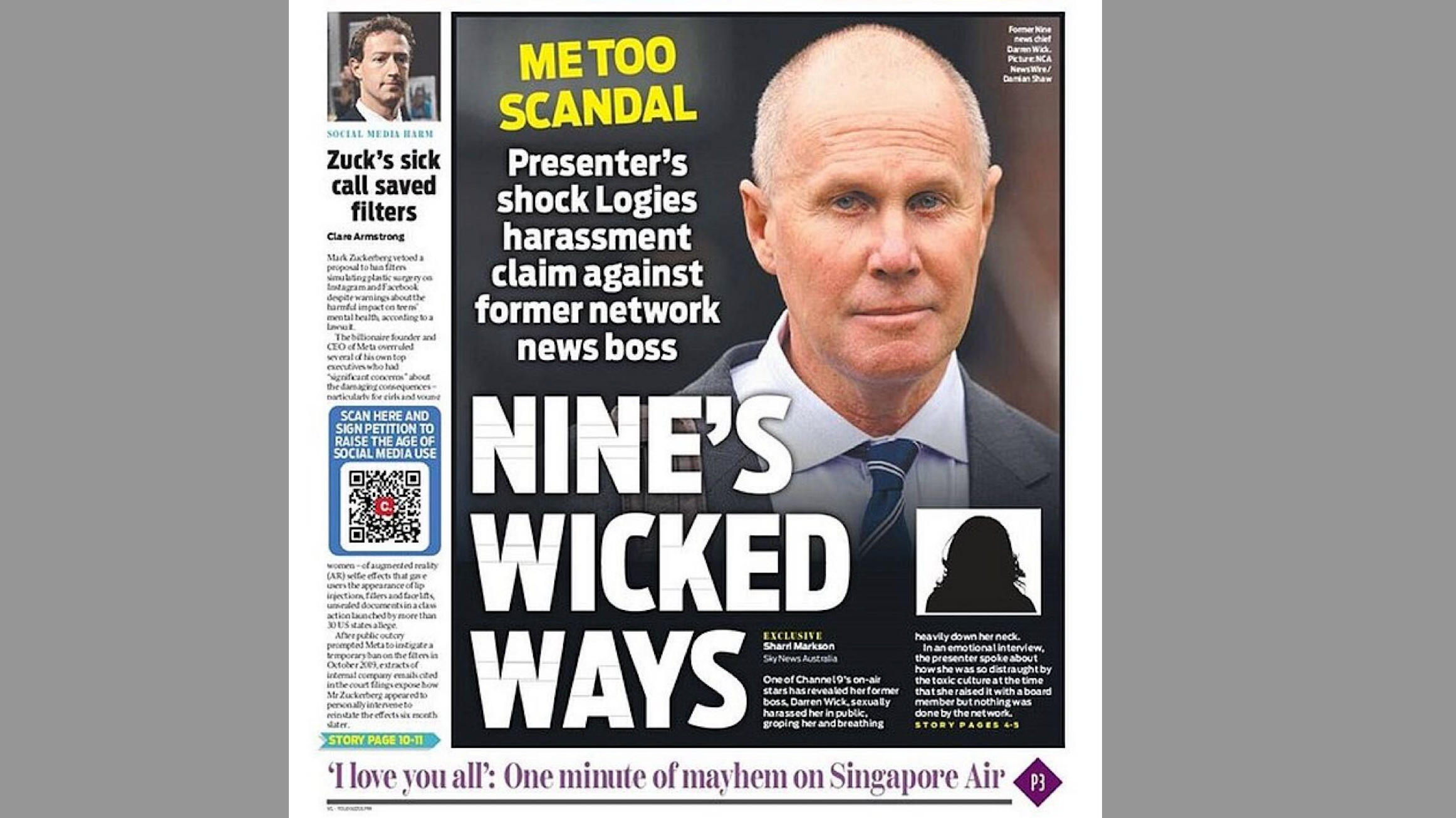  Will Nine's scandal over news boss take down leadership? Agencyland's new player; News Corp restructures