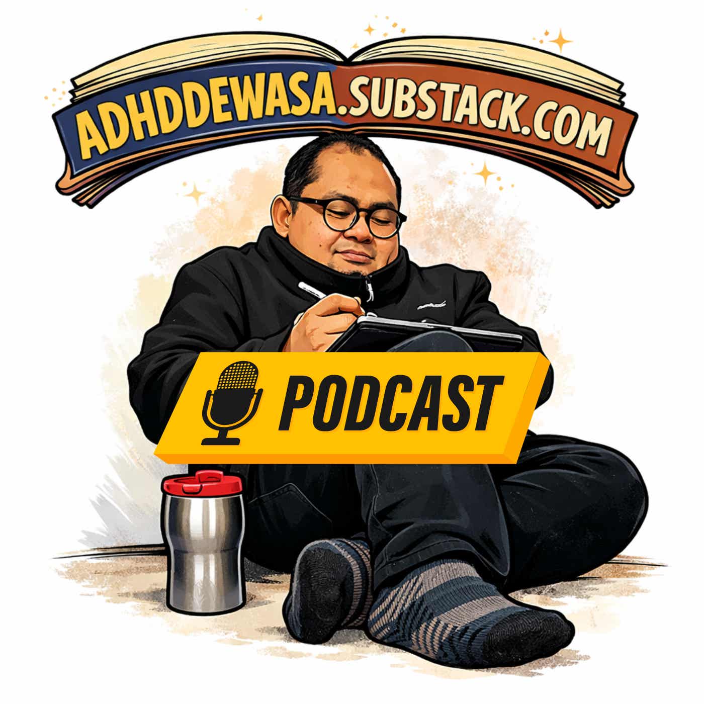 Audio Siar (Podcast) ADHD Dewasa Bersama Hasrizal cover