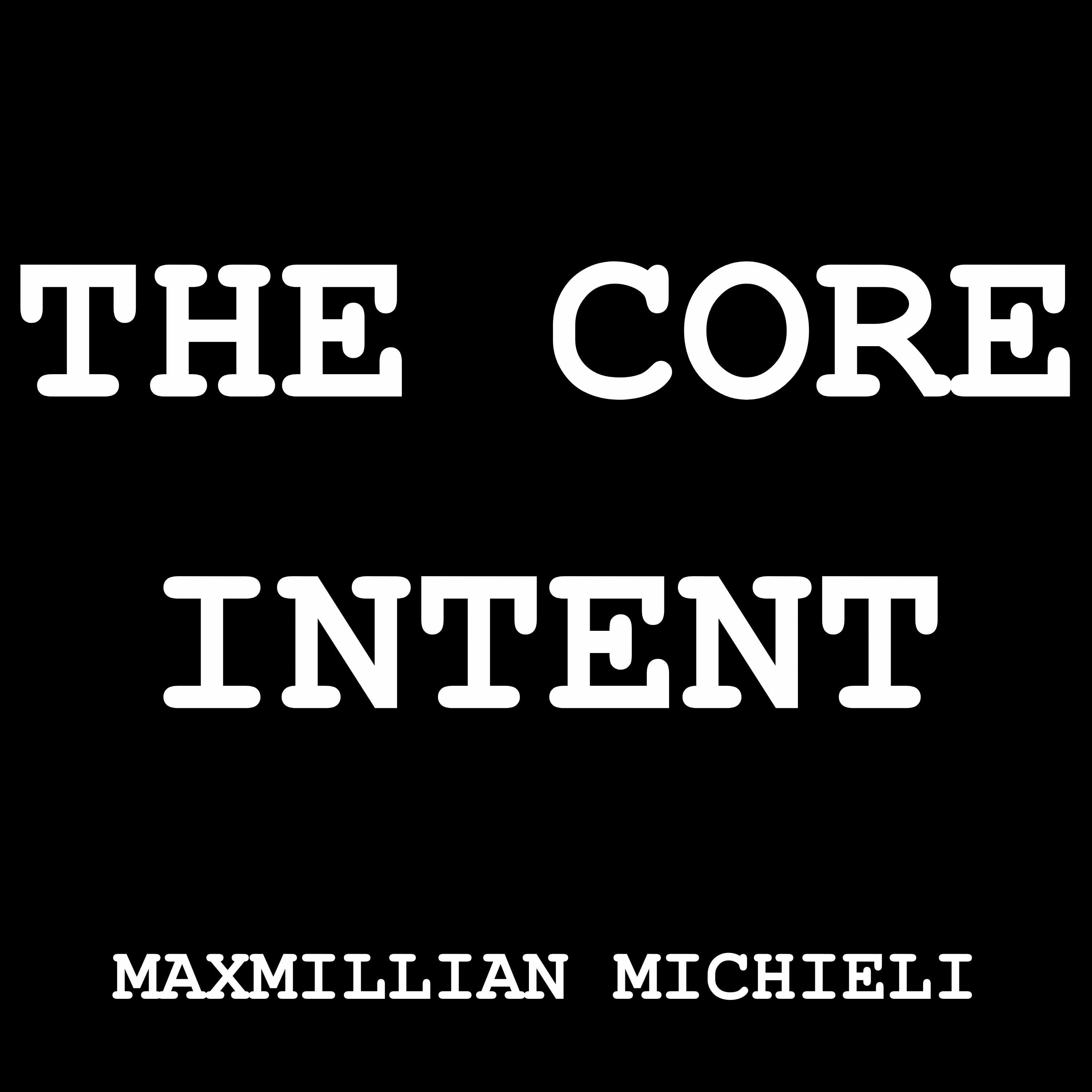 The Core Intent cover art