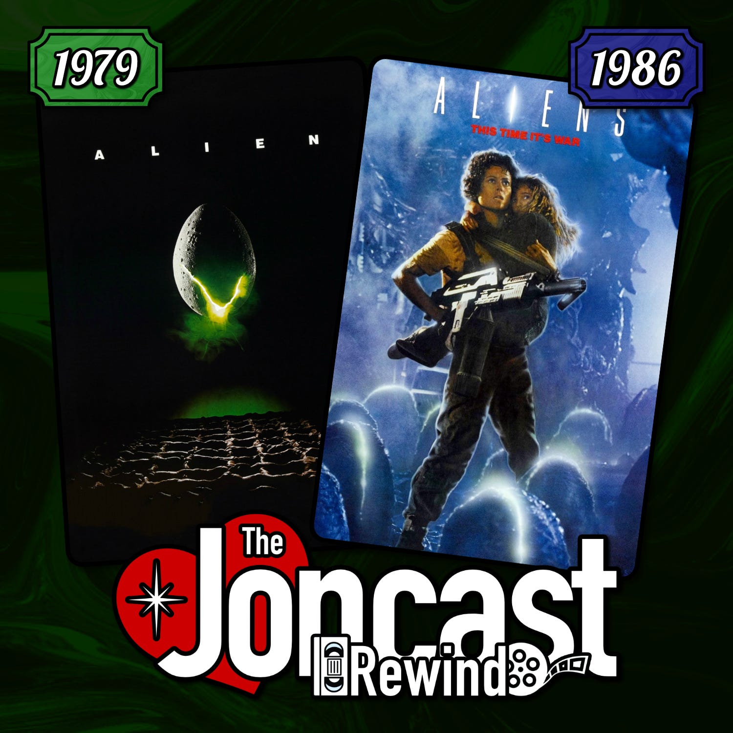Alien (1979) & Aliens (1986) episode artwork