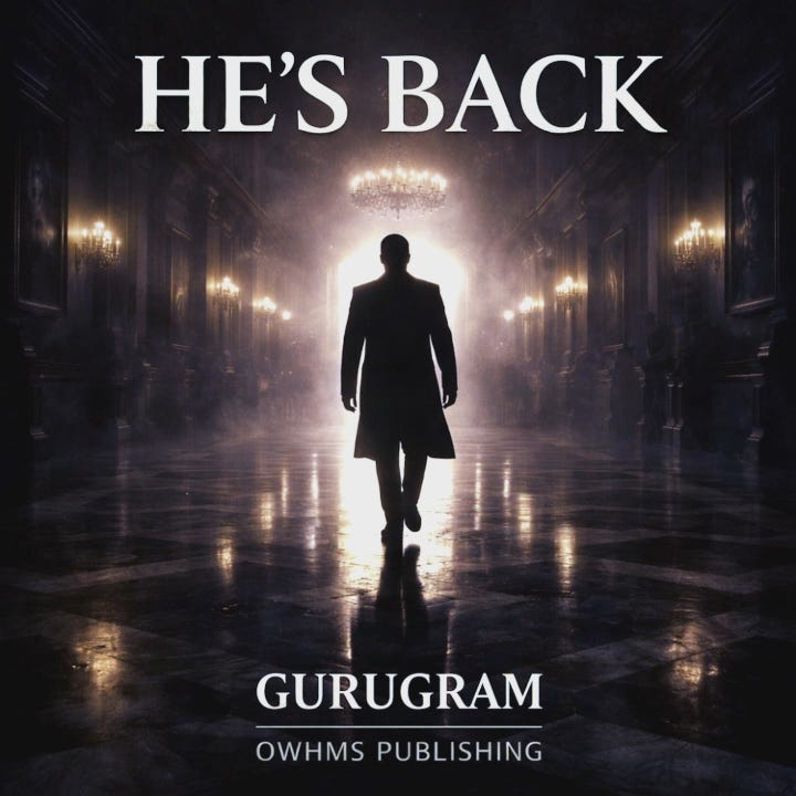 HE'S BACK episode artwork