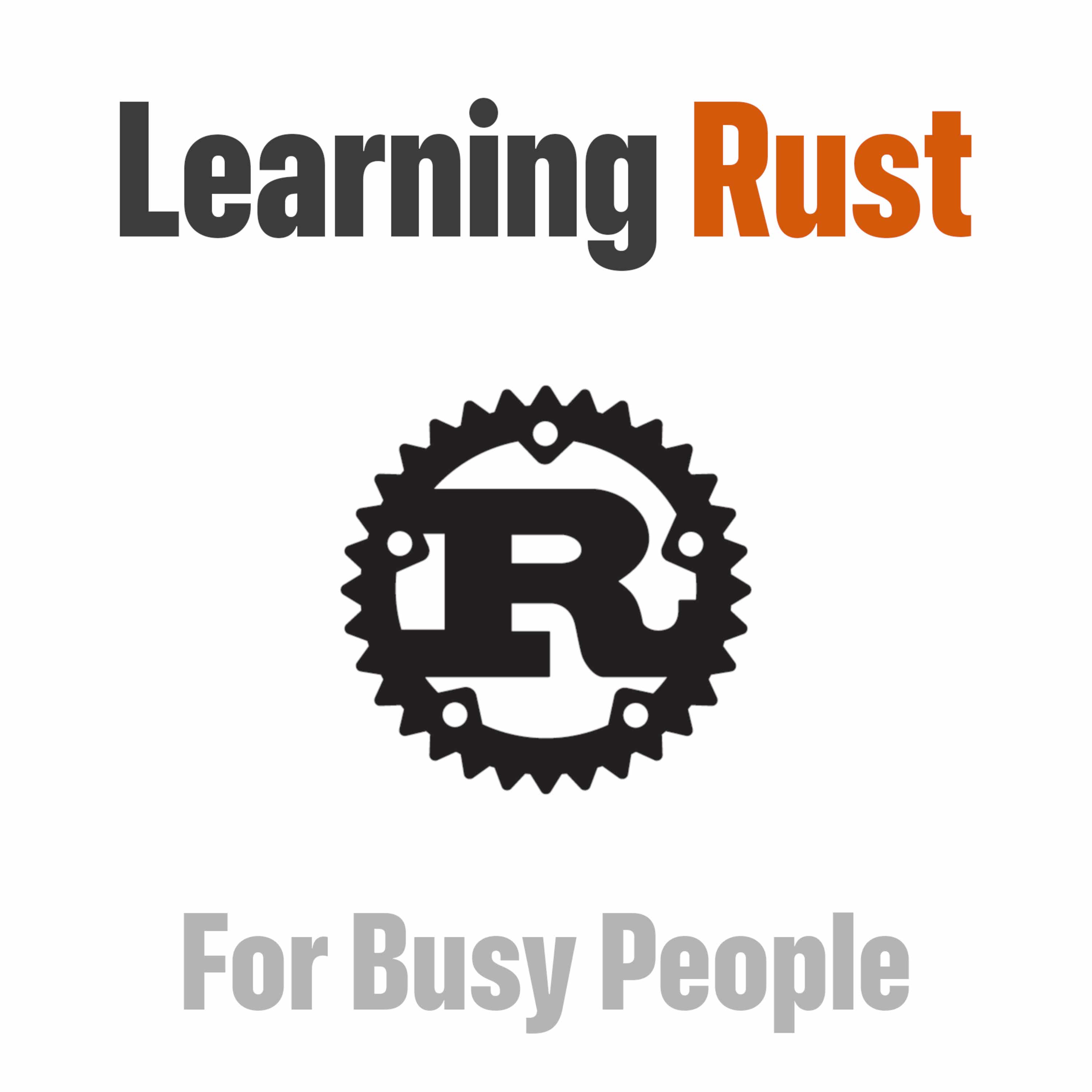 Learning Rust For Busy People cover art