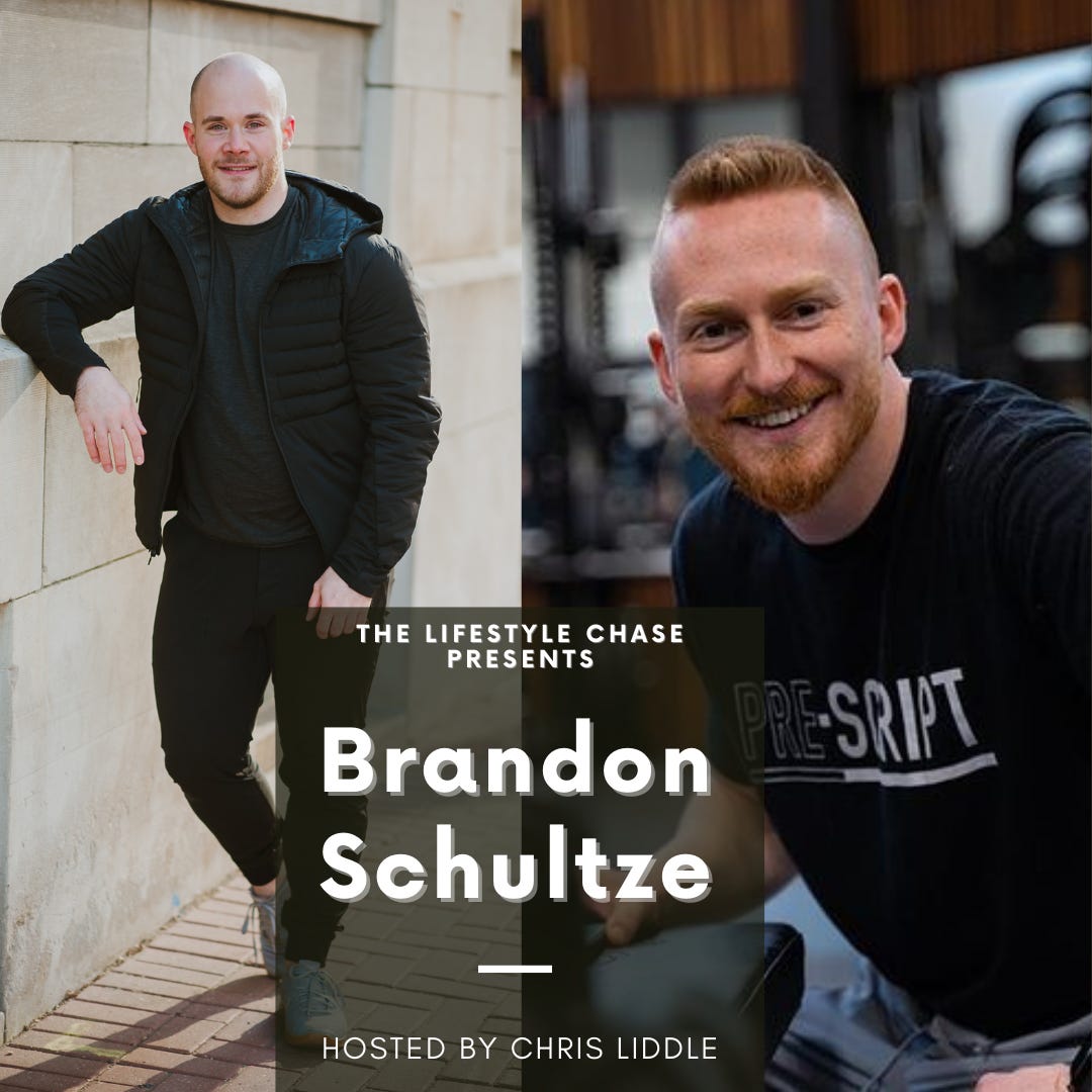 Brandon Schultze on Reintroductions, Life Moves, and Pre Script