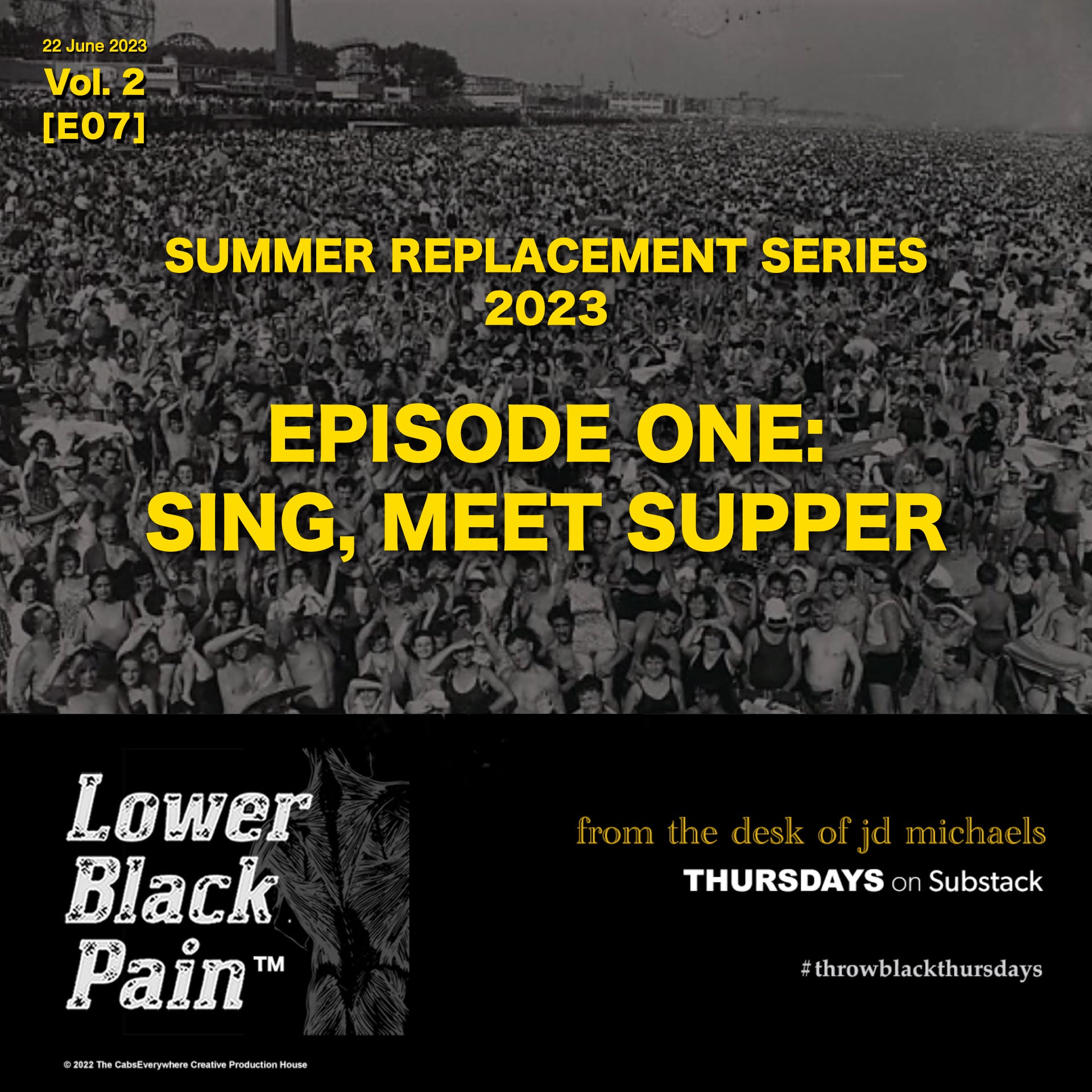 SUMMER REPLACEMENT SERIES - EP. ONE: SING, MEET SUPPER episode artwork