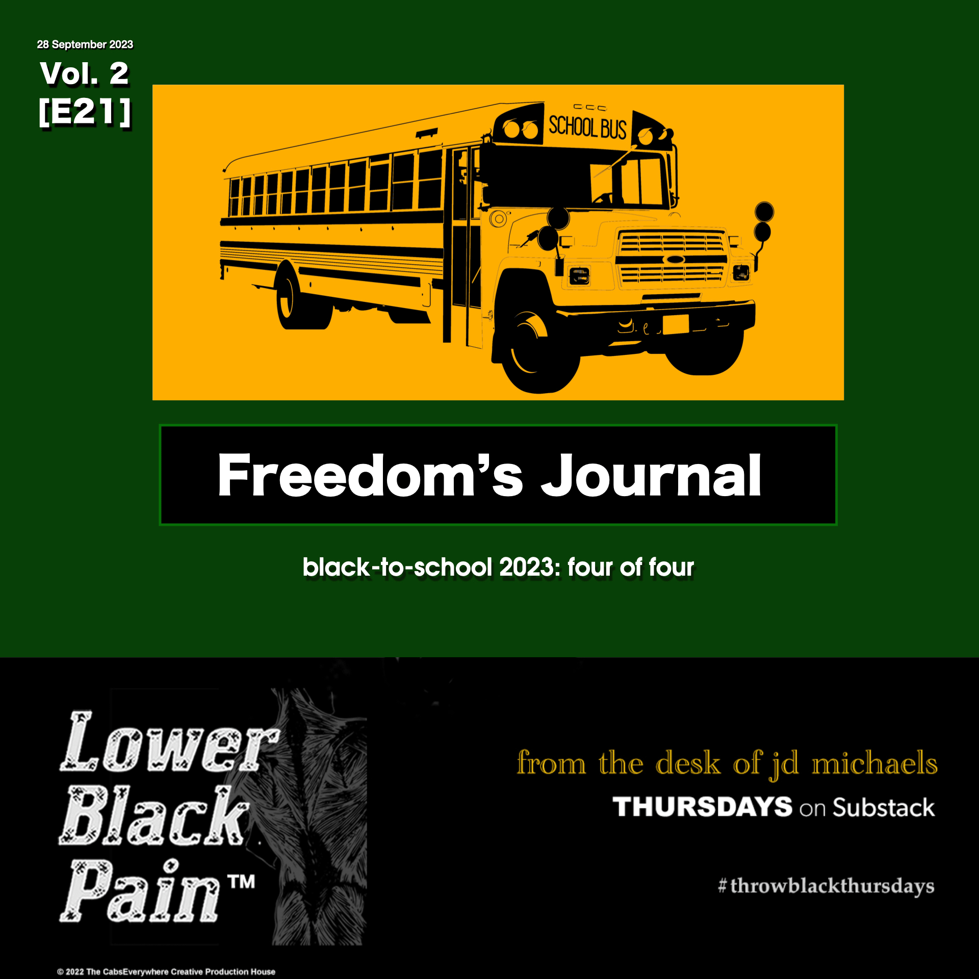 Freedom's Journal. episode artwork