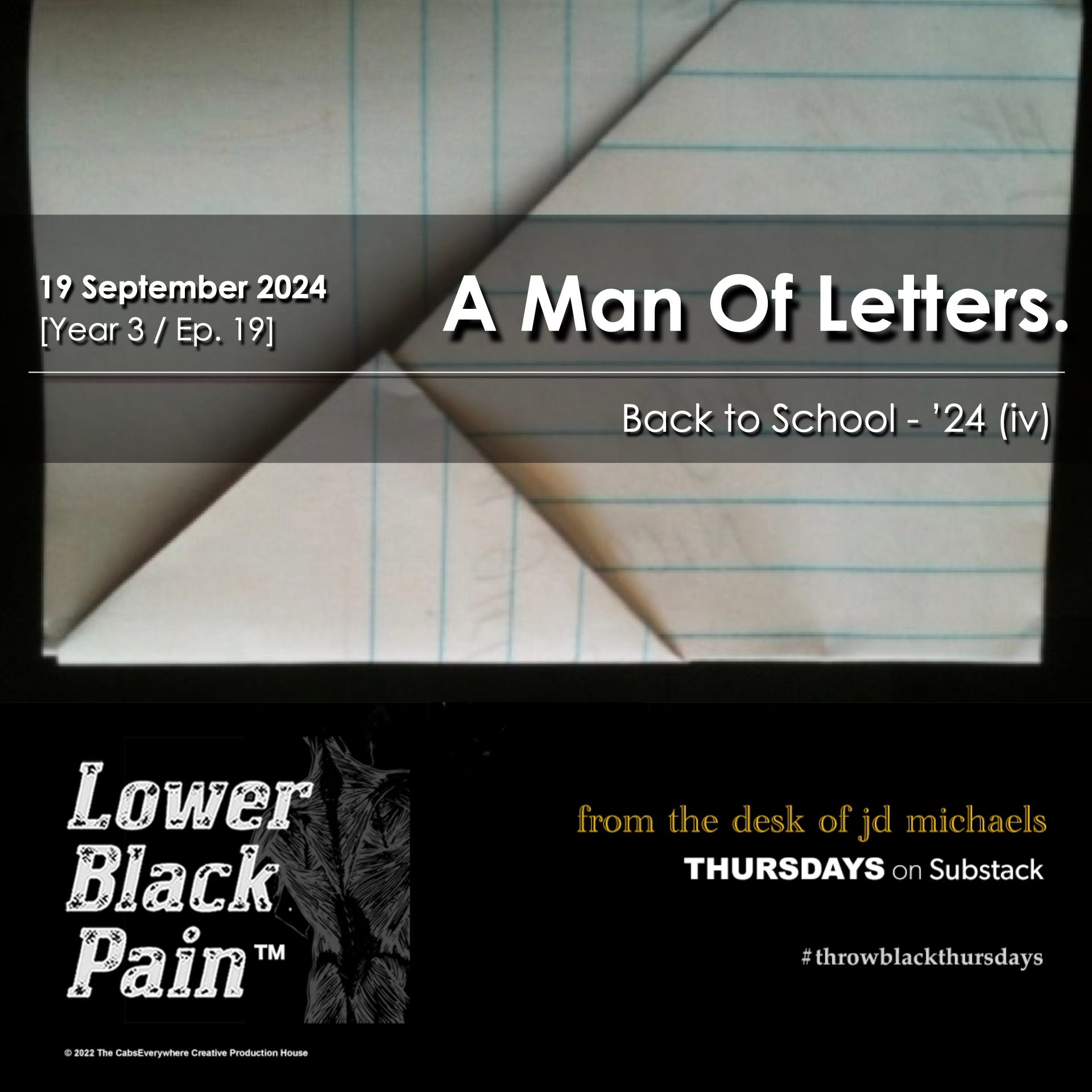 A Man Of Letters. episode artwork