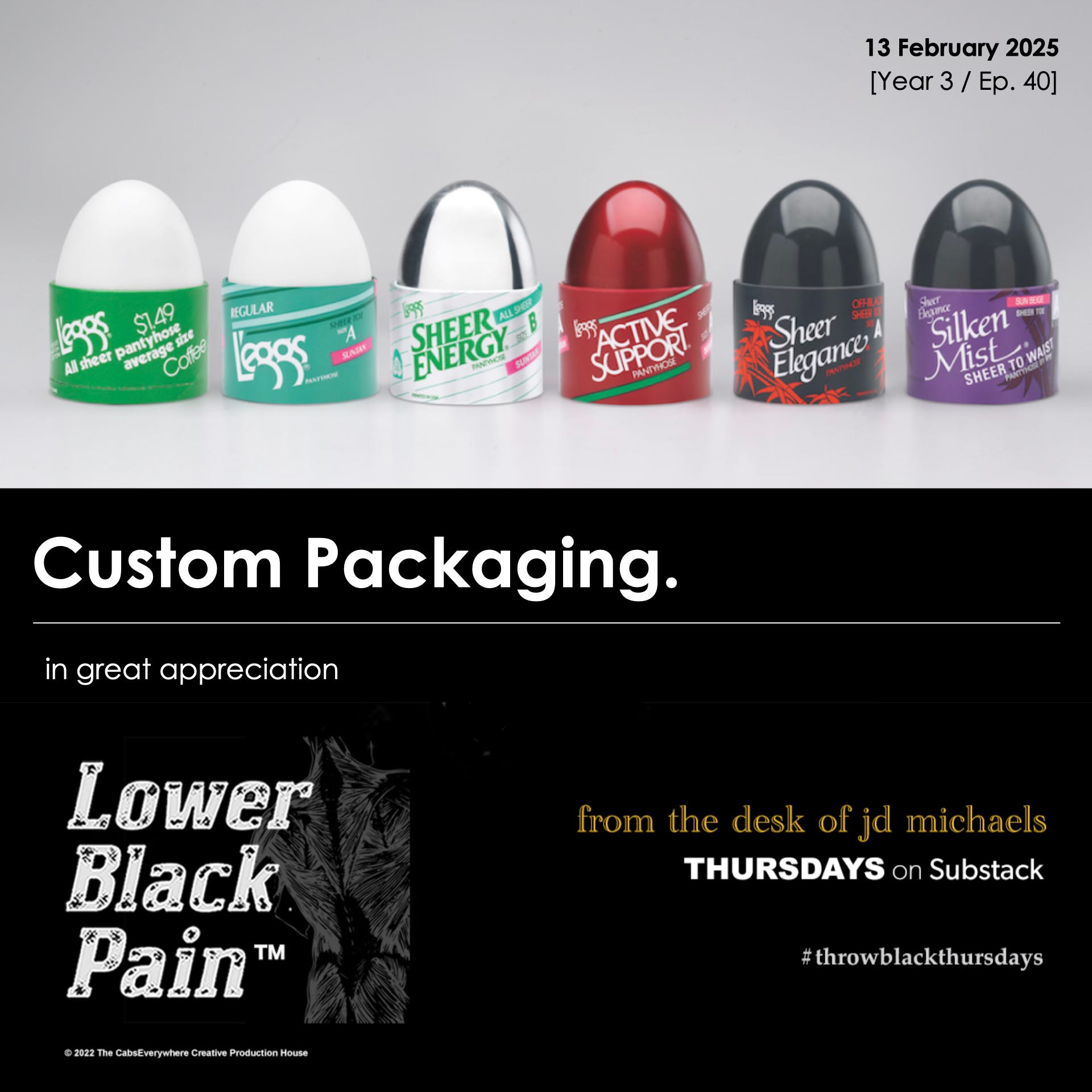 Custom Packaging. episode artwork
