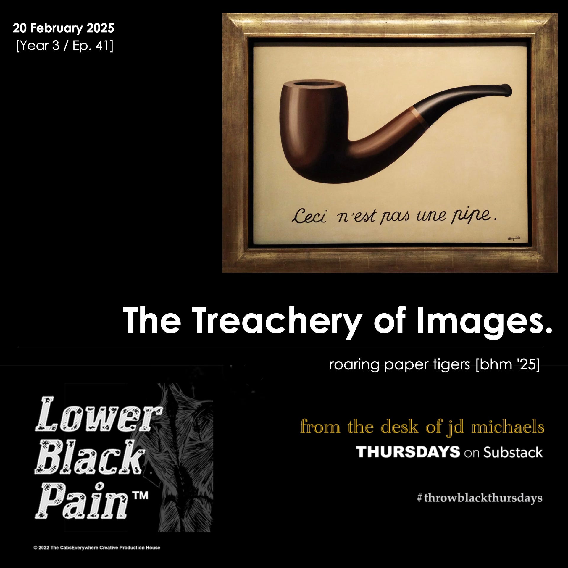 The Treachery of Images. episode artwork