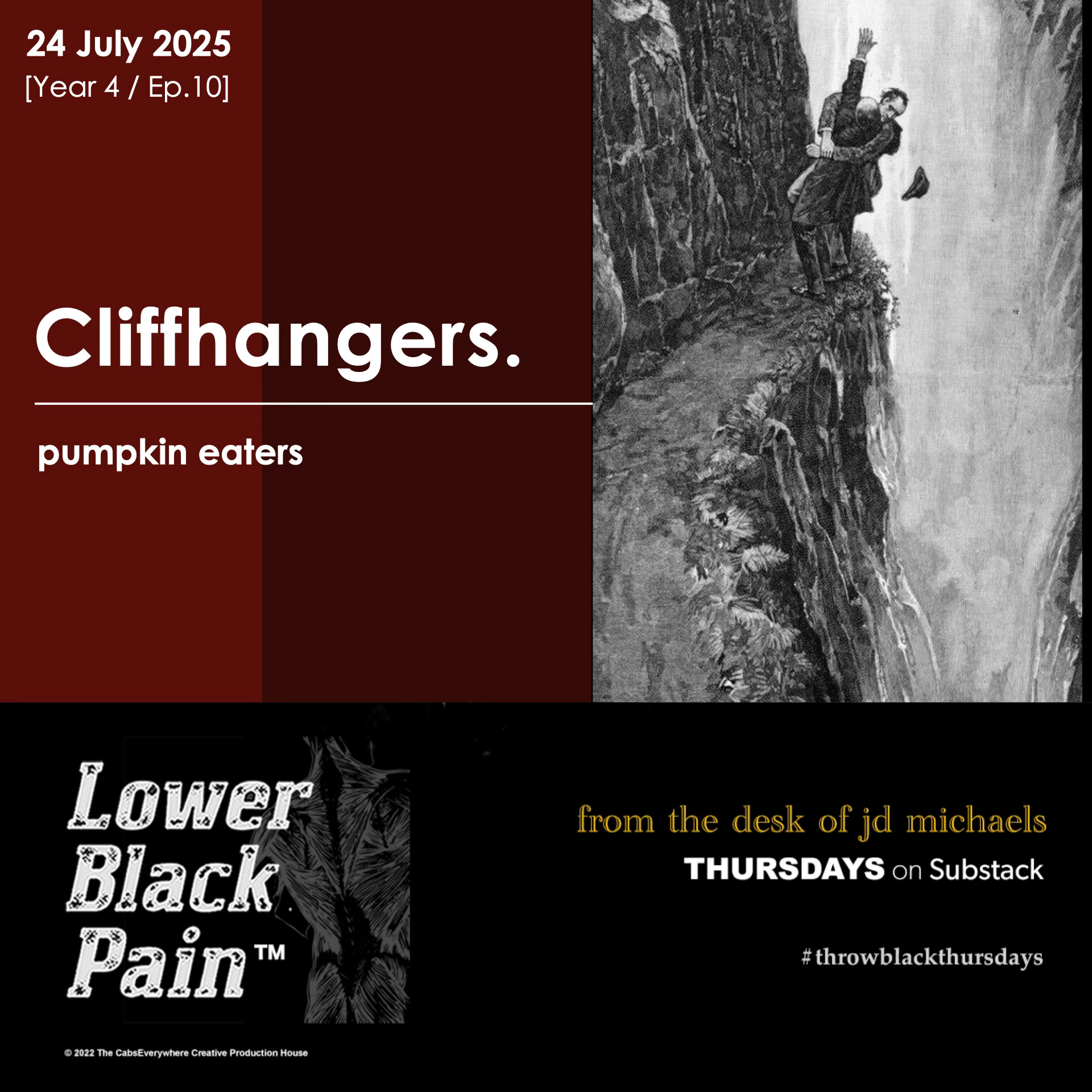 Cliffhangers. episode artwork