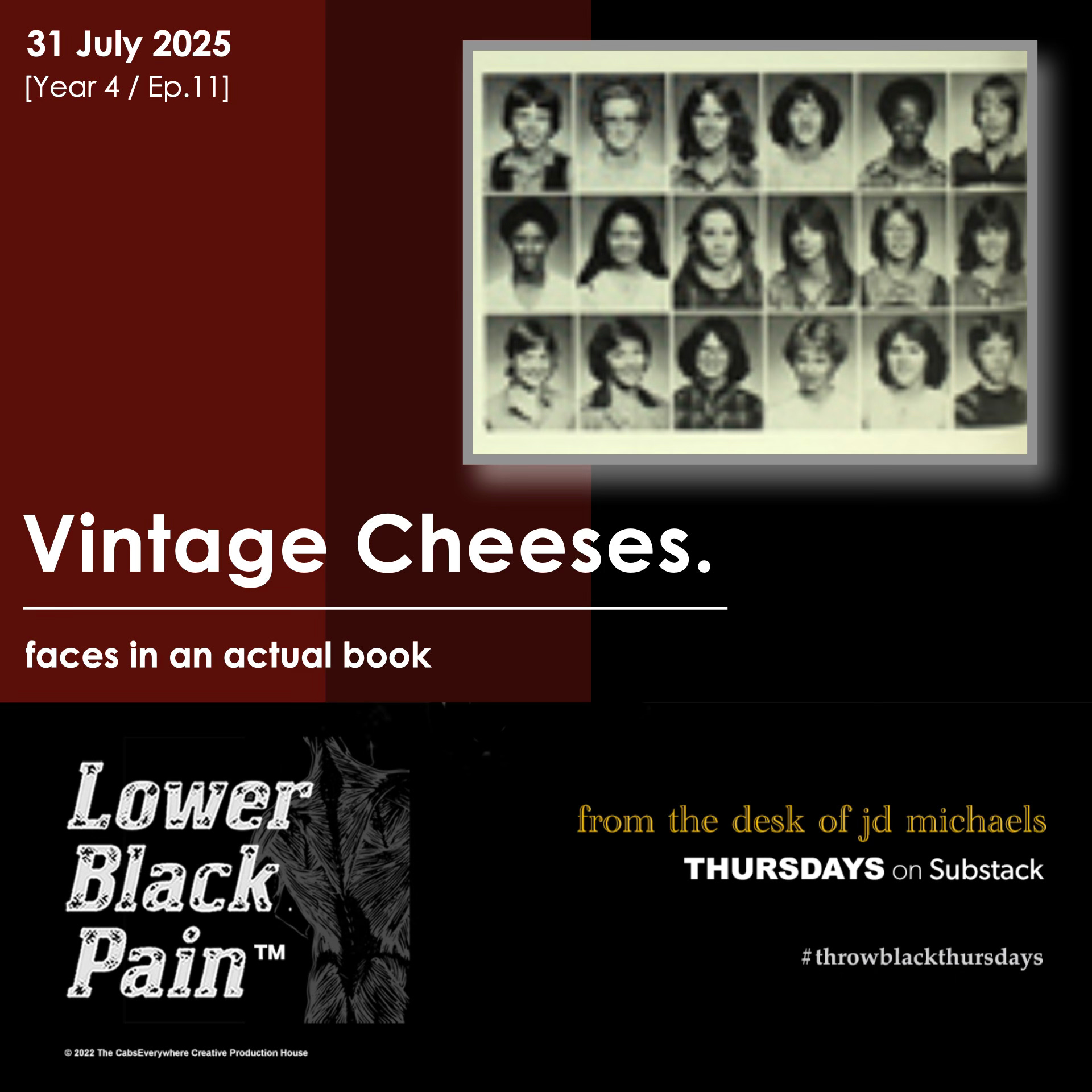Vintage Cheeses. episode artwork