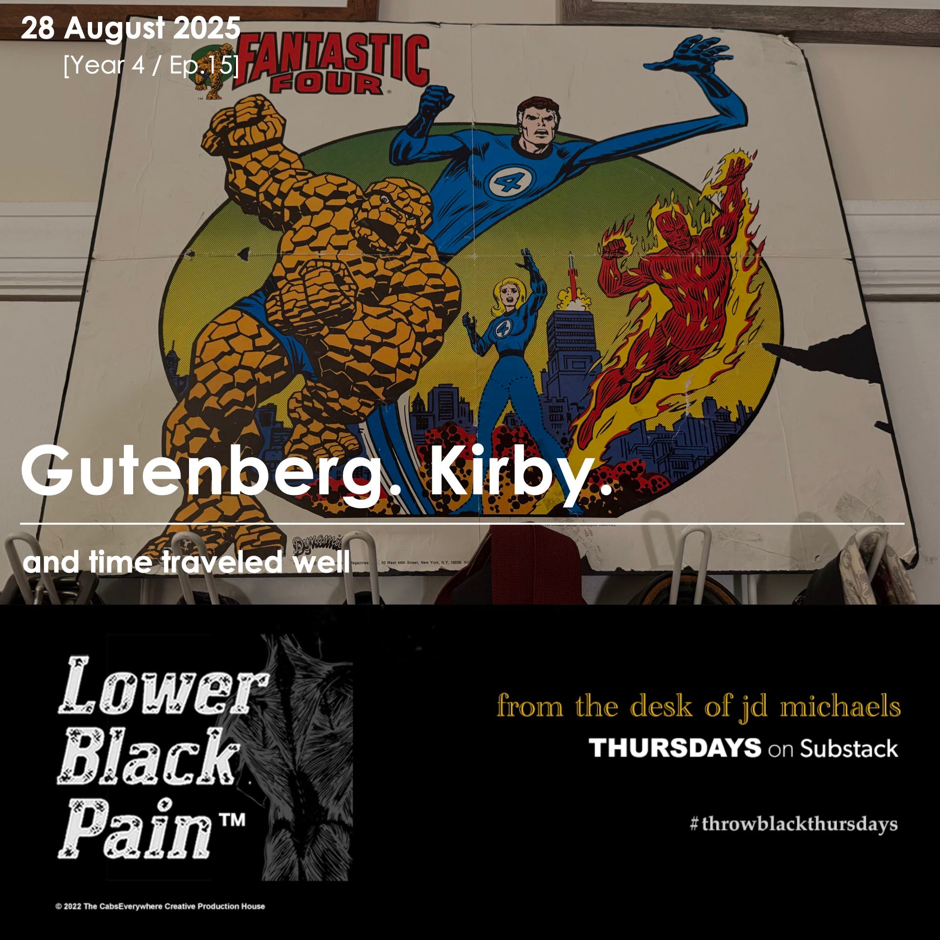 Gutenberg. Kirby. episode artwork