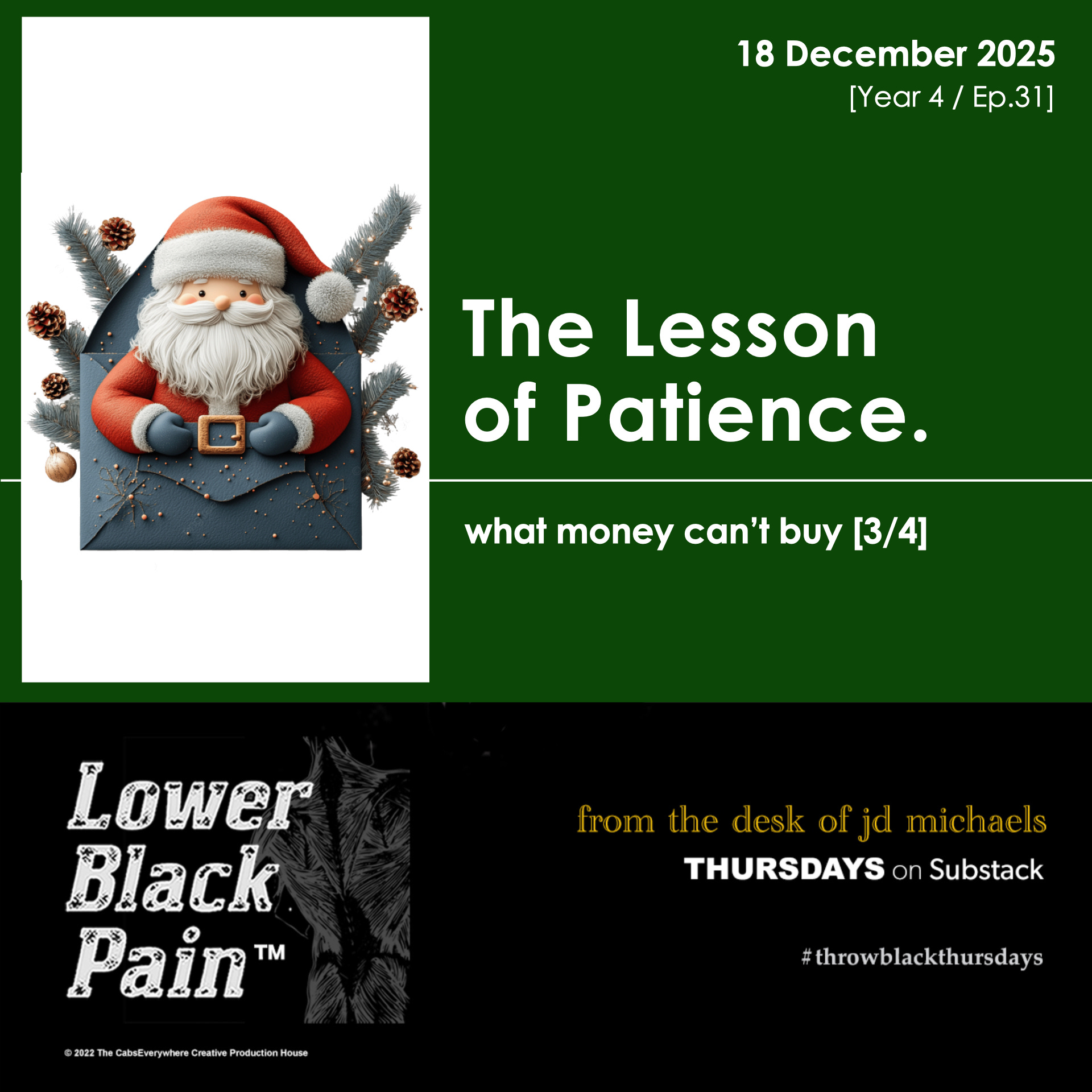 The Lesson of Patience. episode artwork