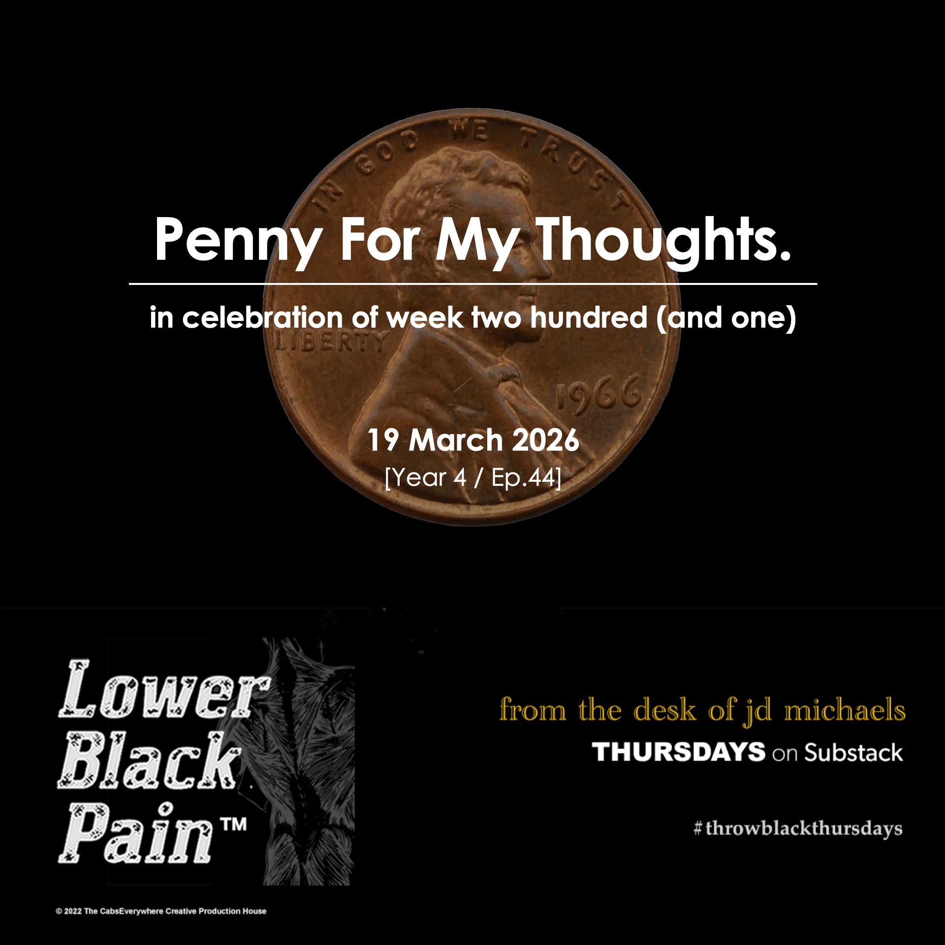 Penny For My Thoughts. episode artwork