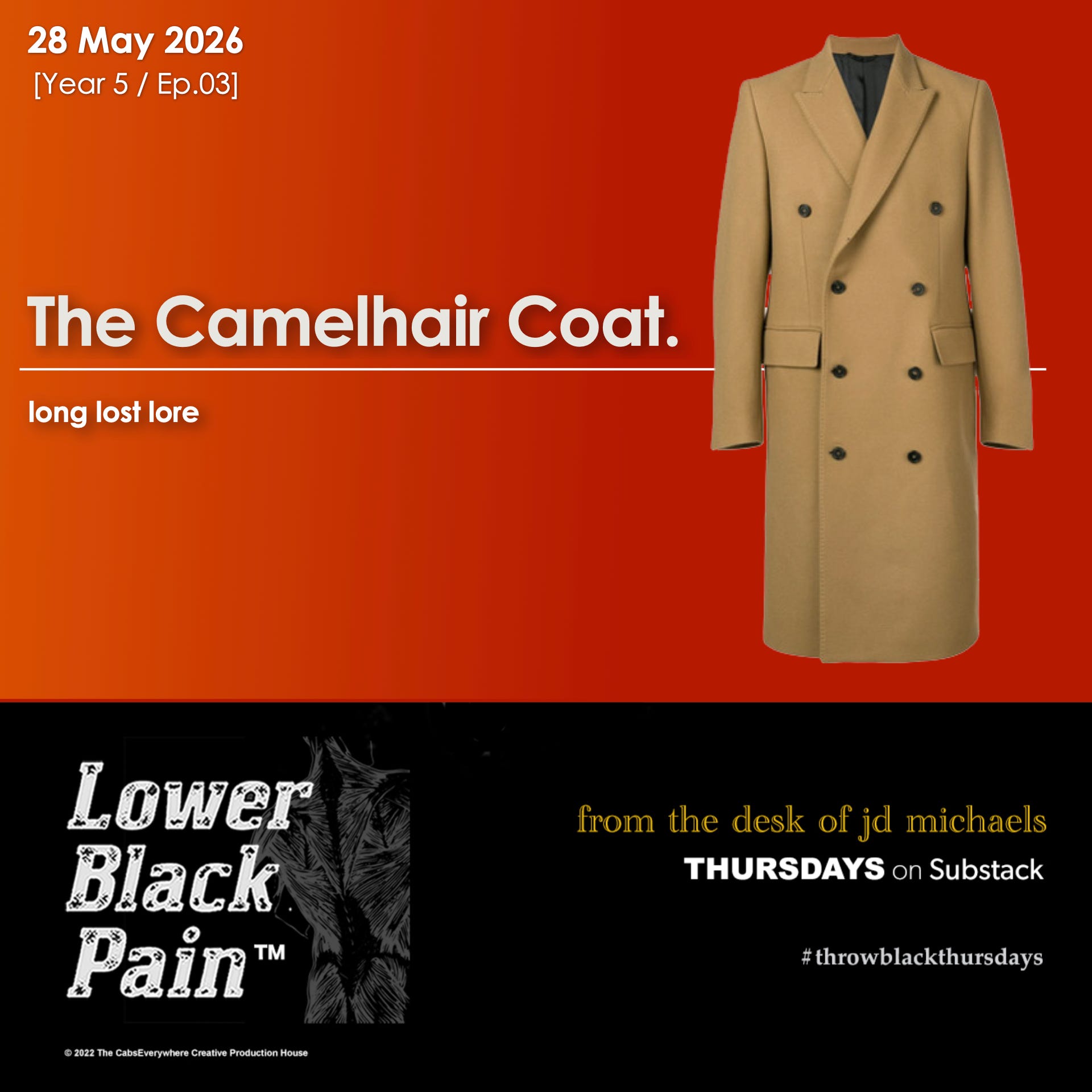 The Camelhair Coat. episode artwork