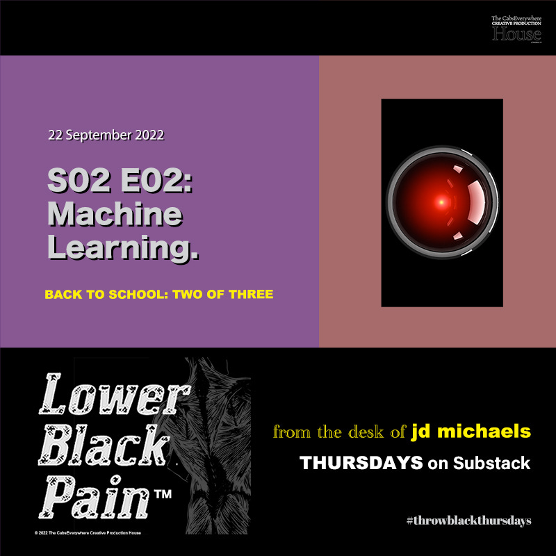 : lower black pain.