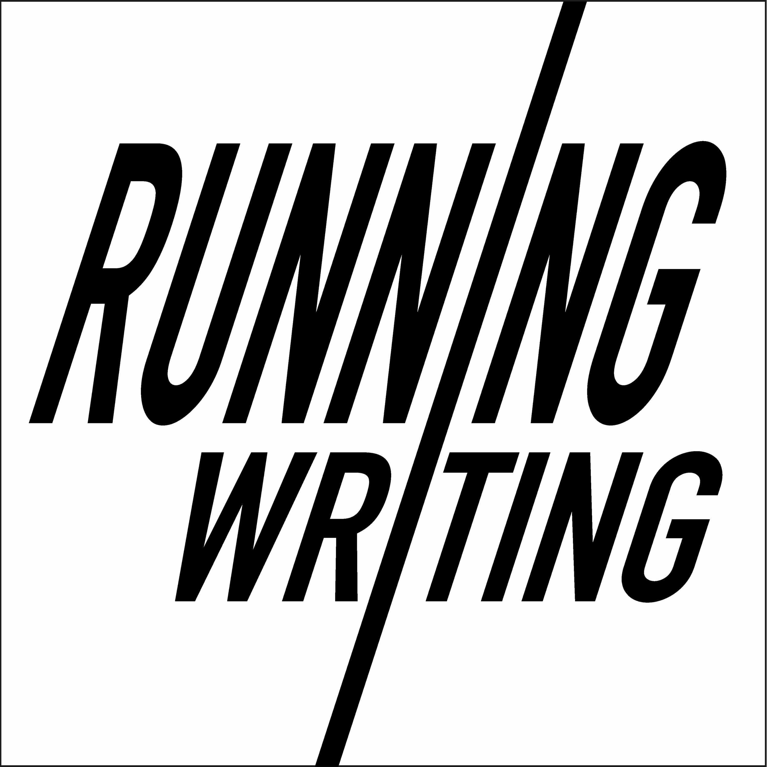 Running Writing cover art