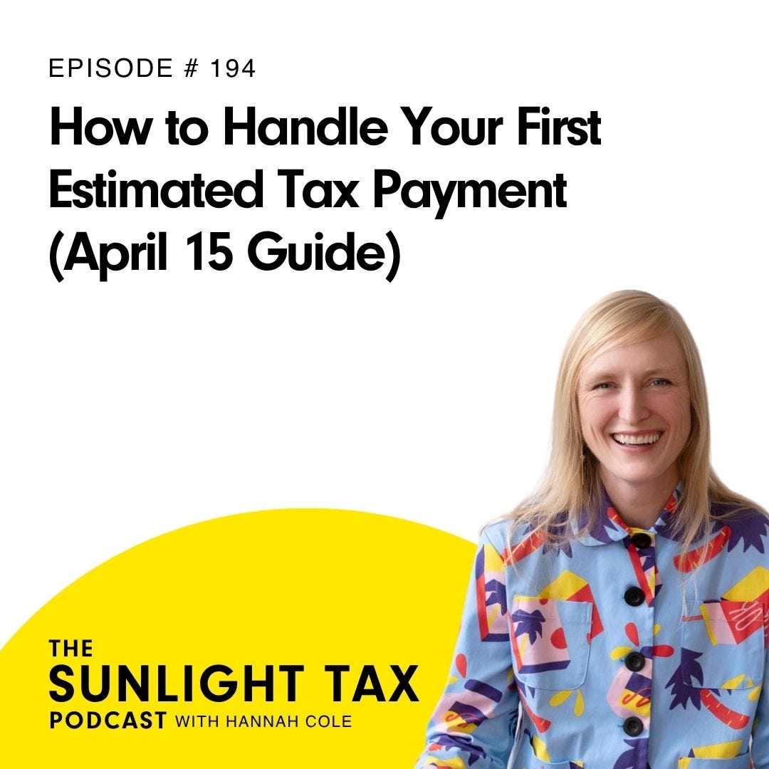 How to Handle Your First Estimated Tax Payment (April 15 Guide) How to Handle Your First Estimated Tax Payment (April 15 Guide)