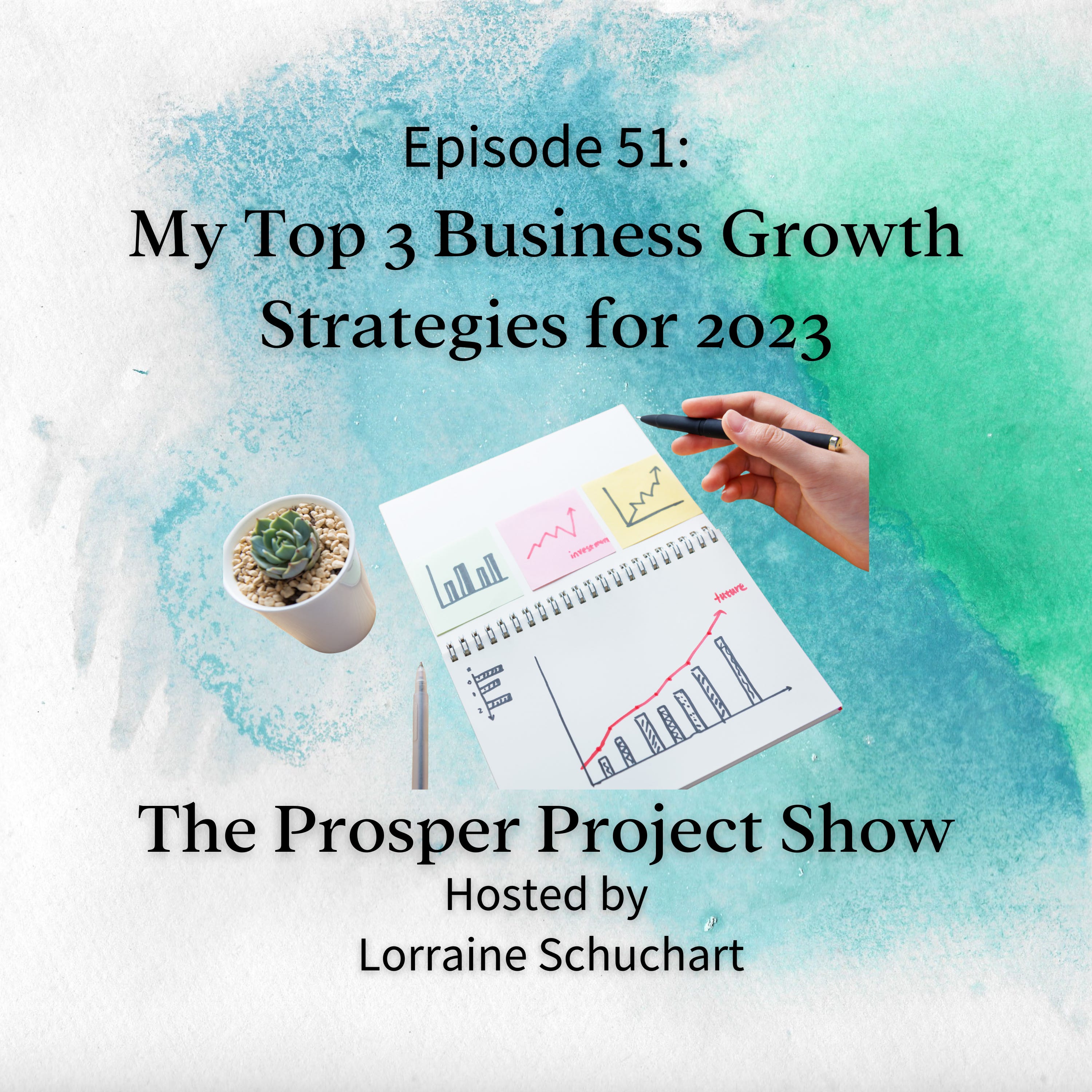 Episode 51: My Top 3 Business Growth Strategies for 2023 episode artwork