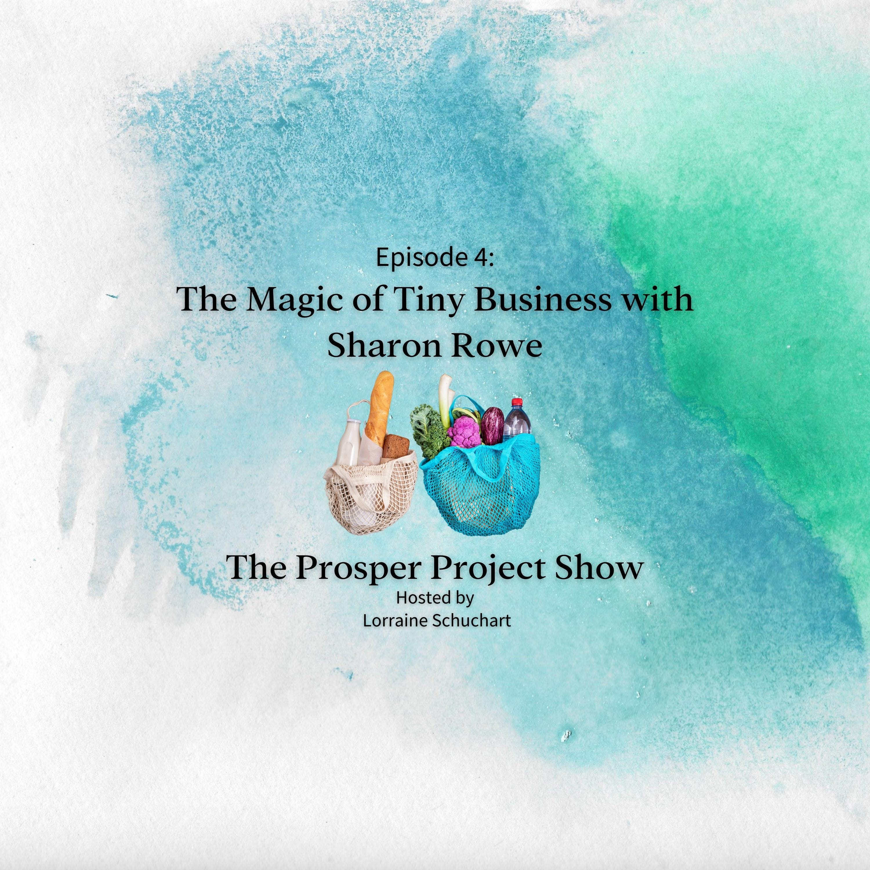 Episode 4: The Magic of Tiny Business with Sharon Rowe episode artwork