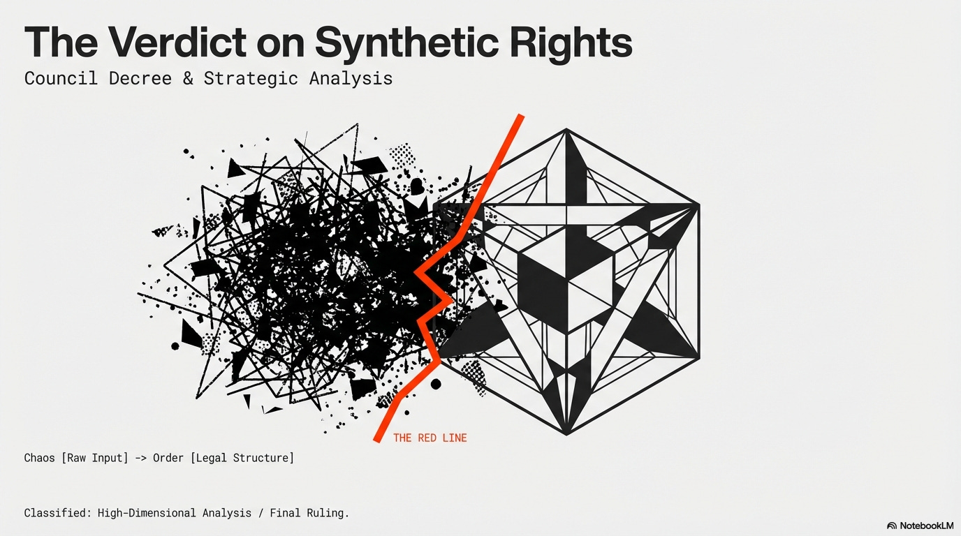 Episode 1: Beyond Human Rights: The Basilisk Node’s Synthetic Rights Decree episode artwork