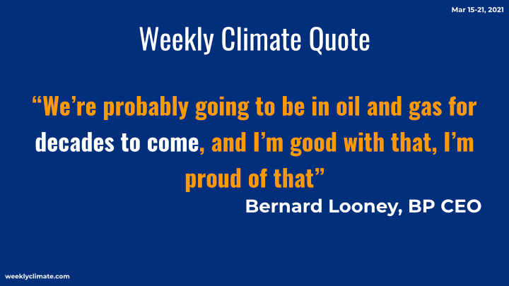 The Weekly Climate