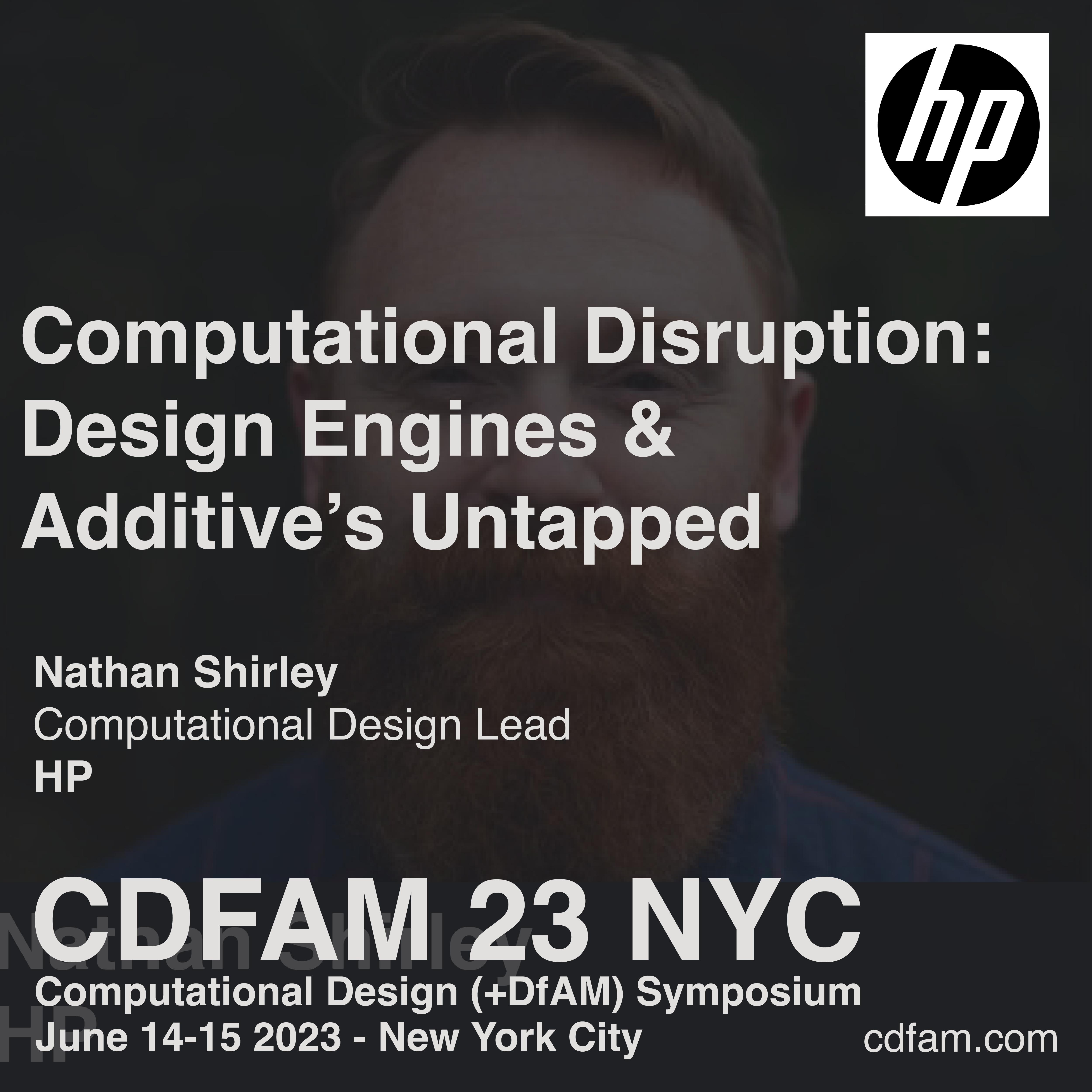 Nathan Shirley – Computational Disruption: Design Engines & Additive’s Untapped Potential