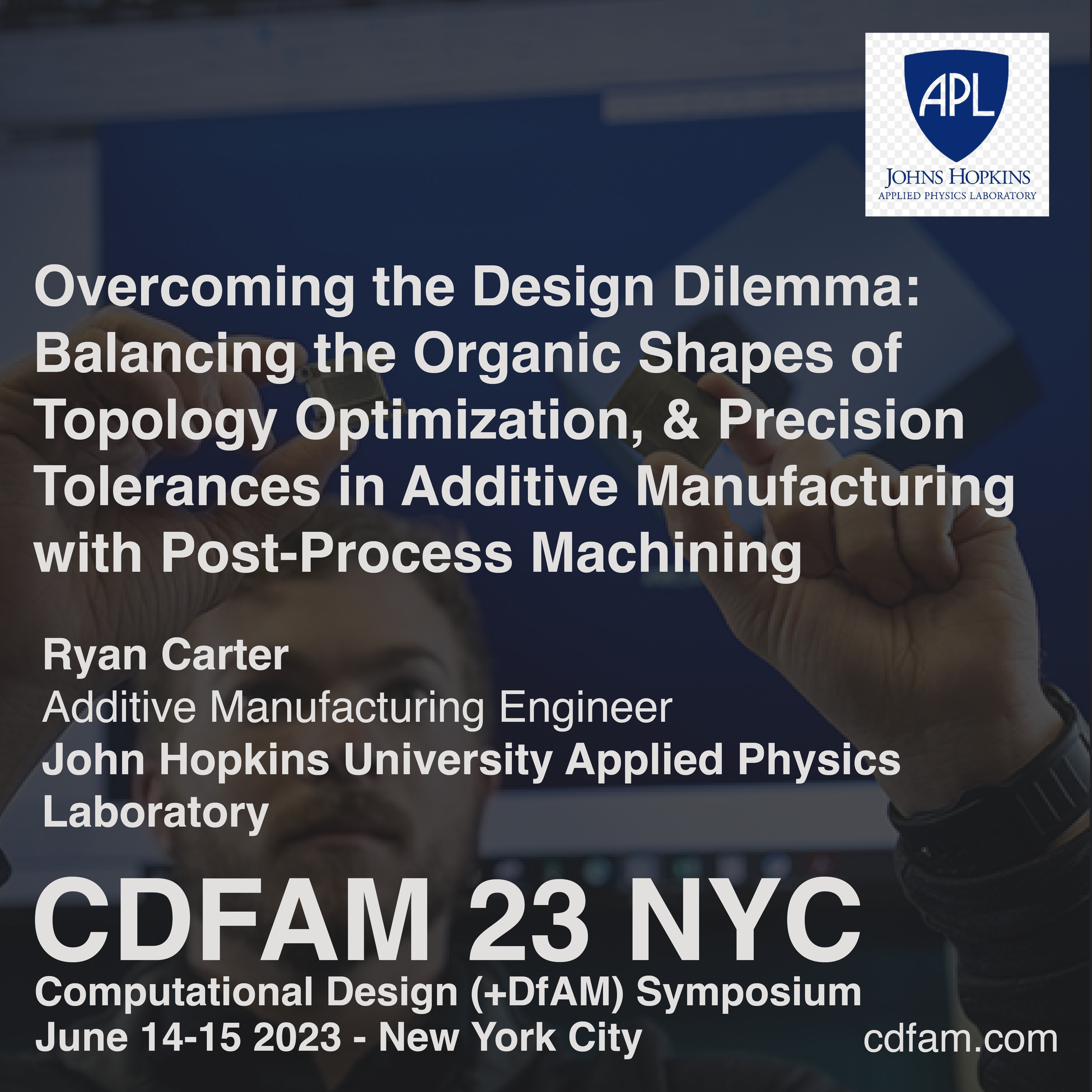 Overcoming the Design Dilemma: Balancing the Organic Shapes of Topology Optimization, & Precision Tolerances in Additive Manufacturing with Post-Process Machining