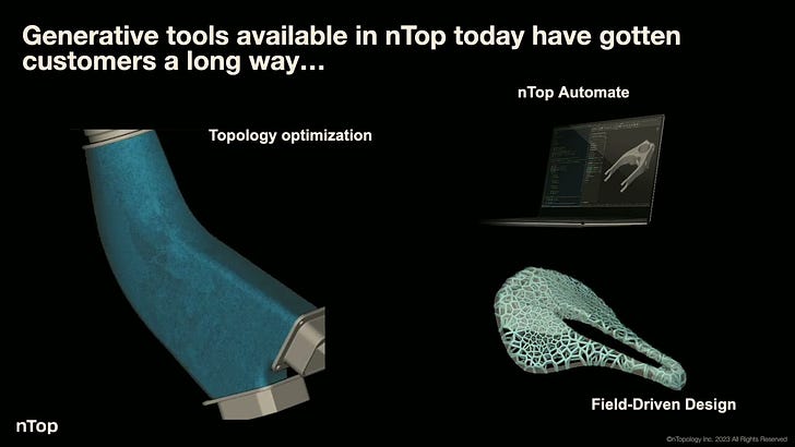 Field Optimization A Modular Design Tool for Advanced Manufacturing Justin Hattendorf - nTop