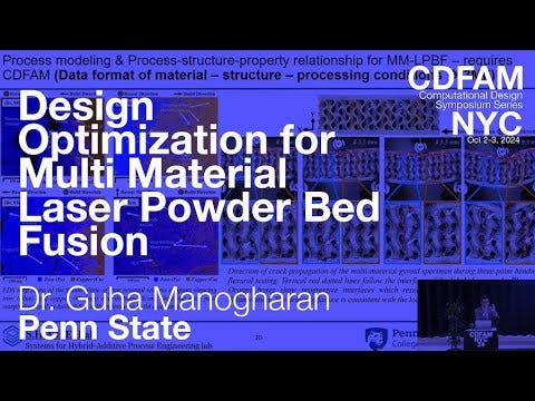 Design Optimization for Multi-Material Laser Powder Bed Fusion Additive Manufacturing