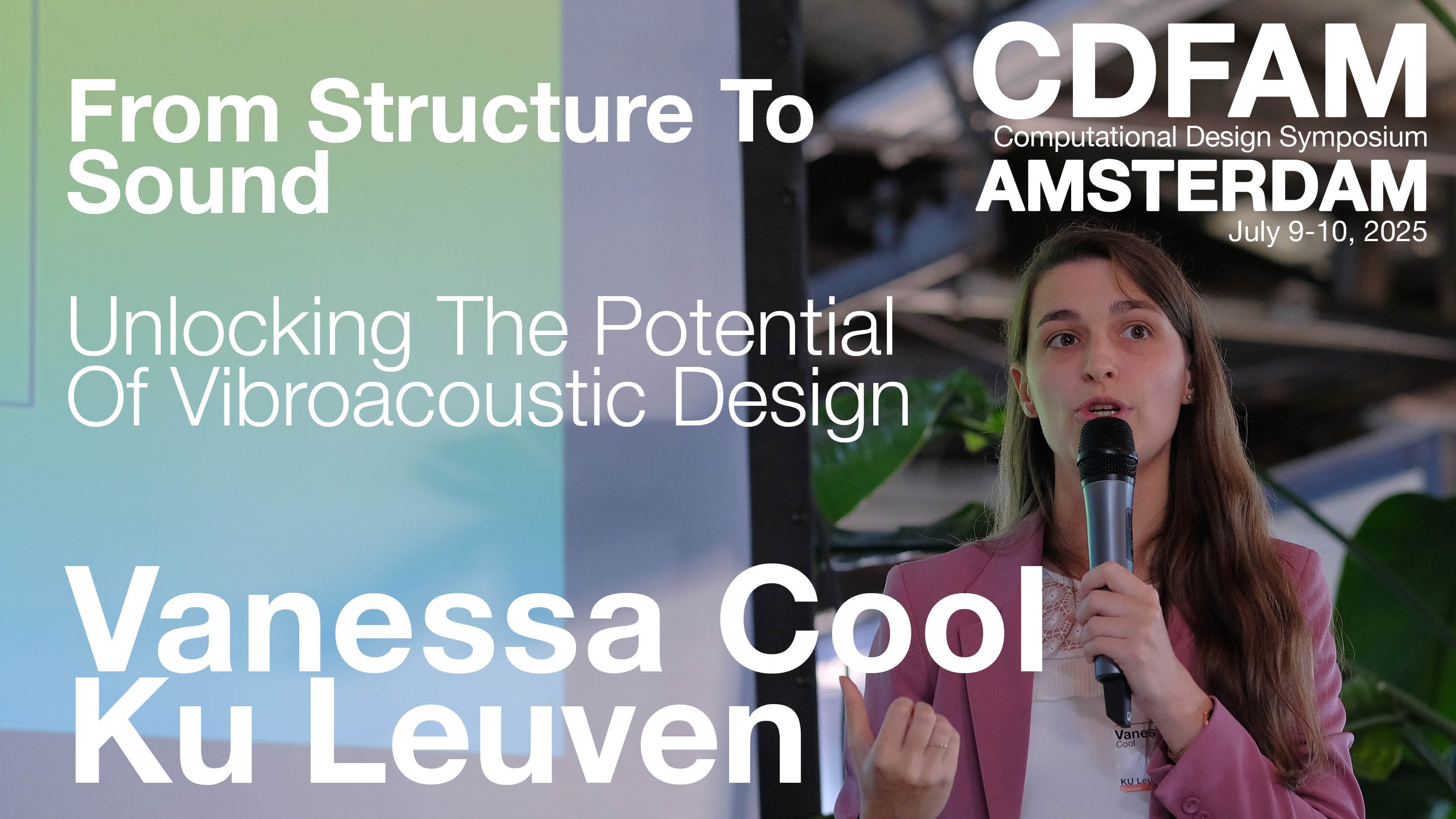 From Structure To Sound: Unlocking The Potential Of Vibroacoustic Design - Vanessa Cool - KU Leuven  episode artwork