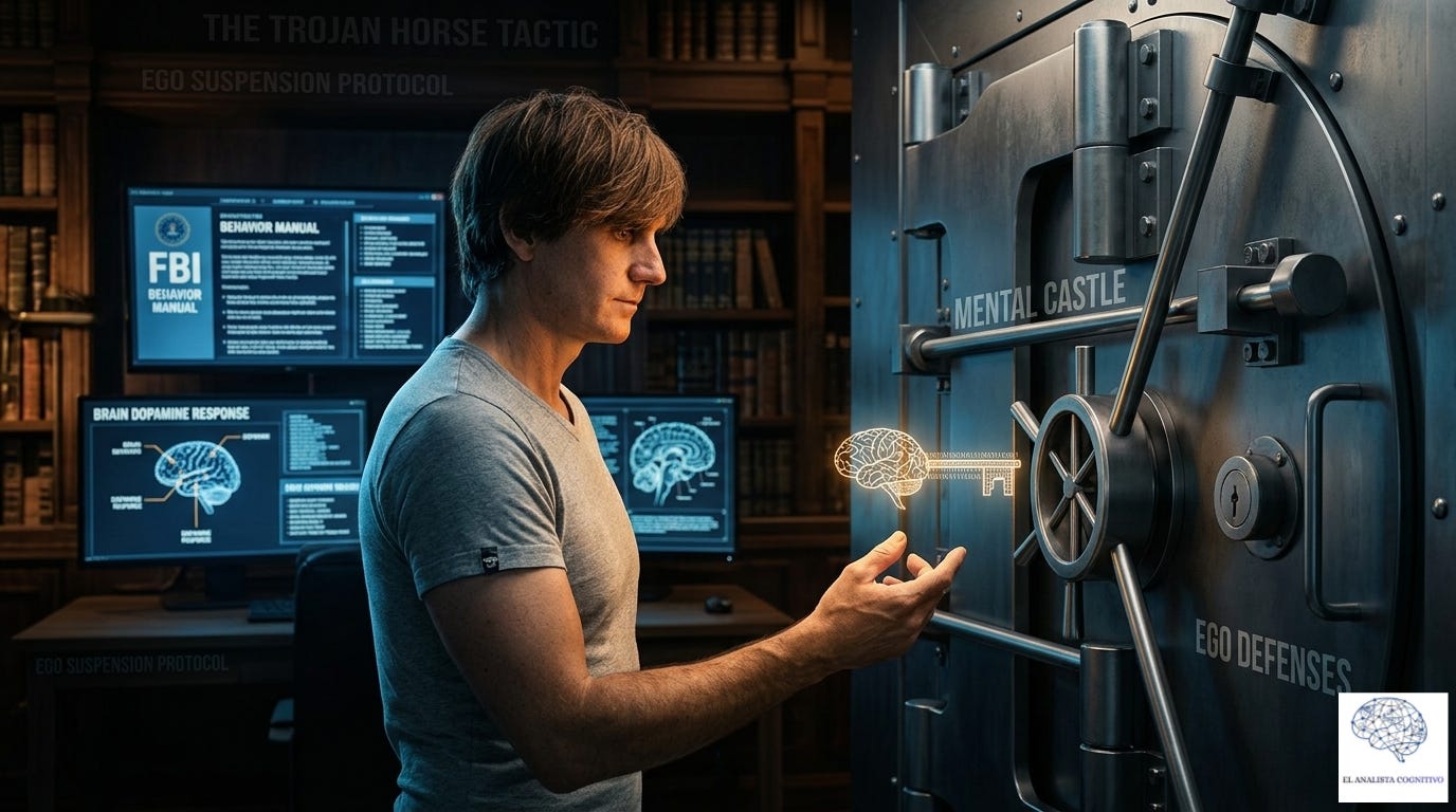 Hackeo Humano: el protocolo del FBI para apagar tus alarmas mentales en 180 segundos
