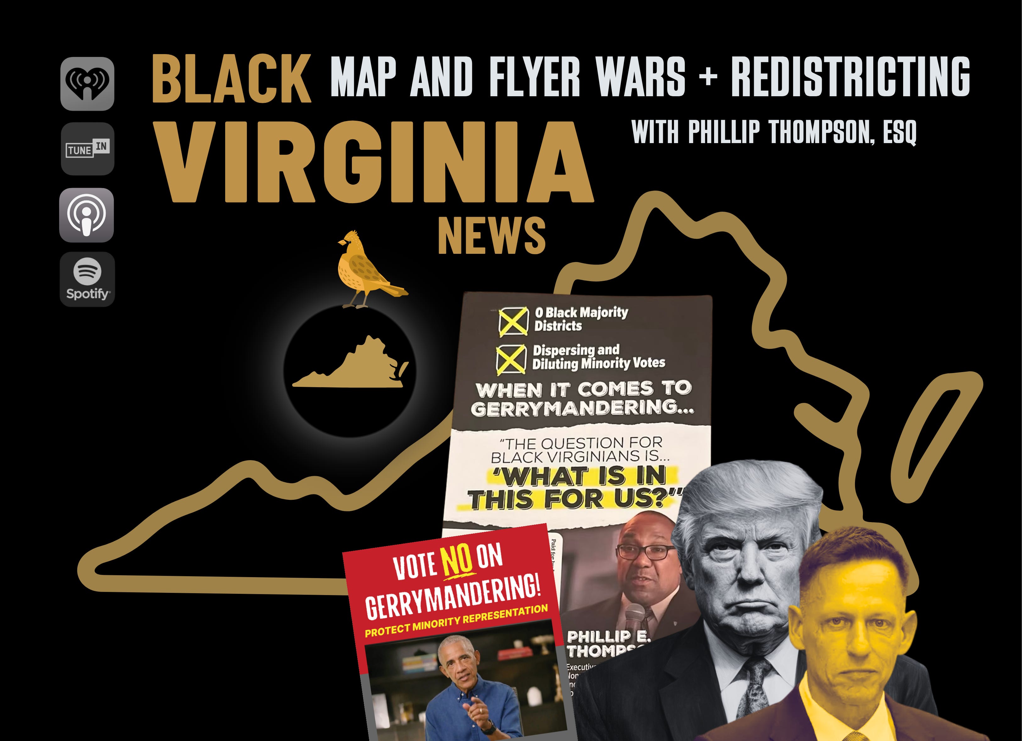 EP68 - Black Politics, Redistricting, Maps and Flyer Wars with Phillip Thompson