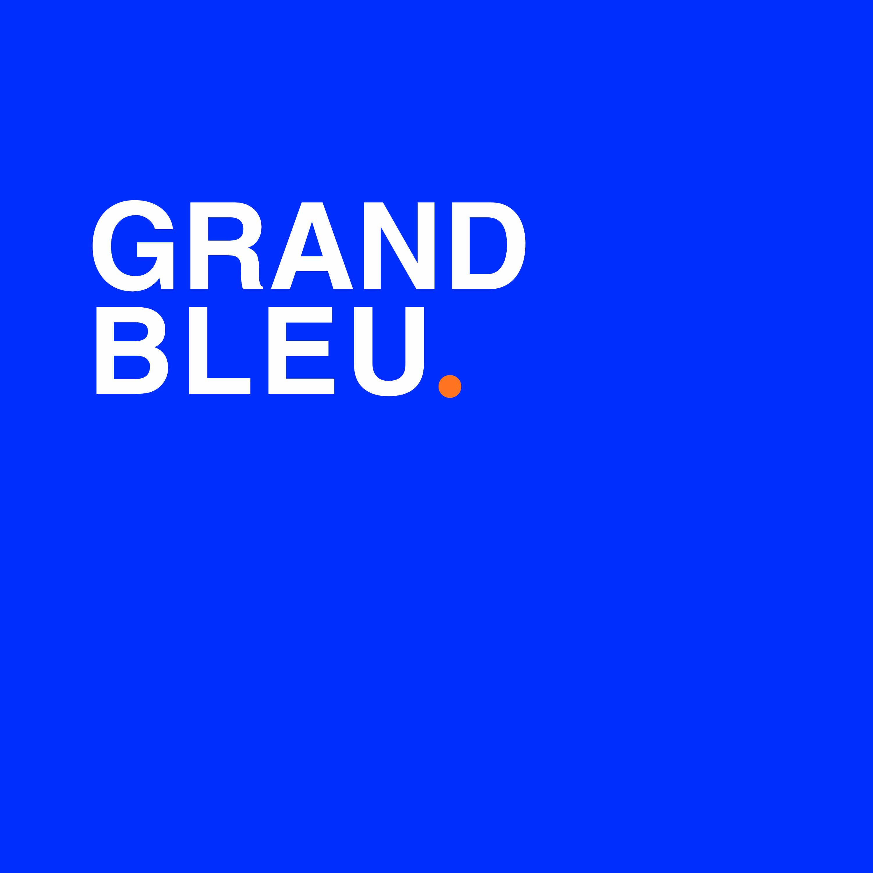 Grand Bleu cover art
