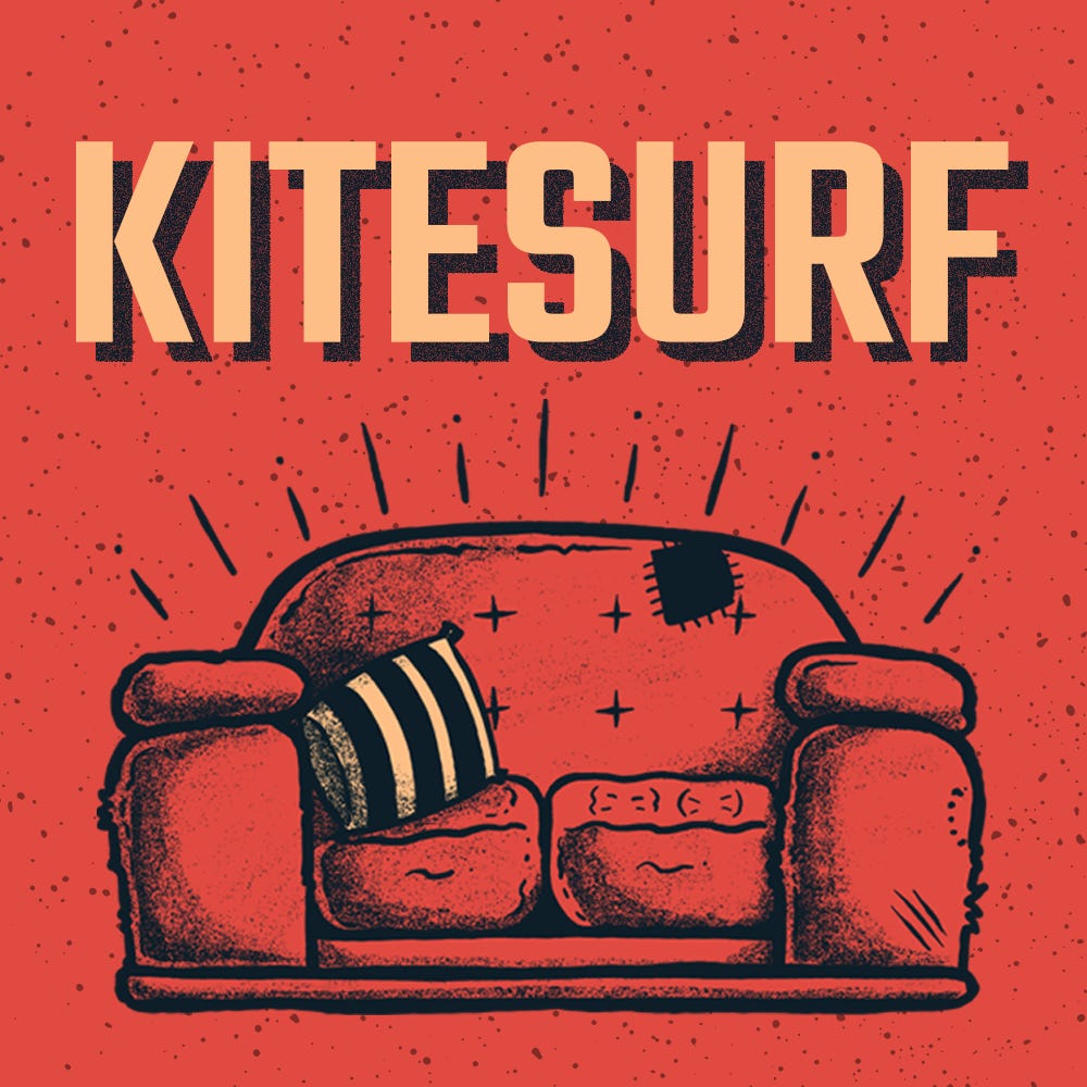 Kitesurf (con Estefanía León)