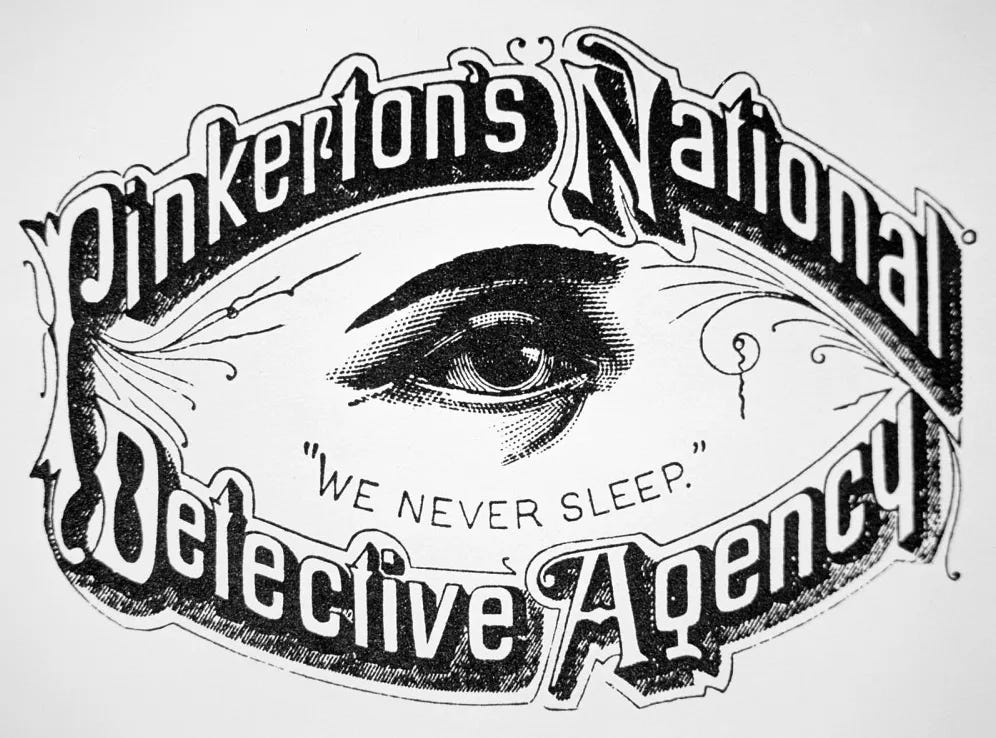 Pinkertons + Magic The Gathering = Corporate Dystopia