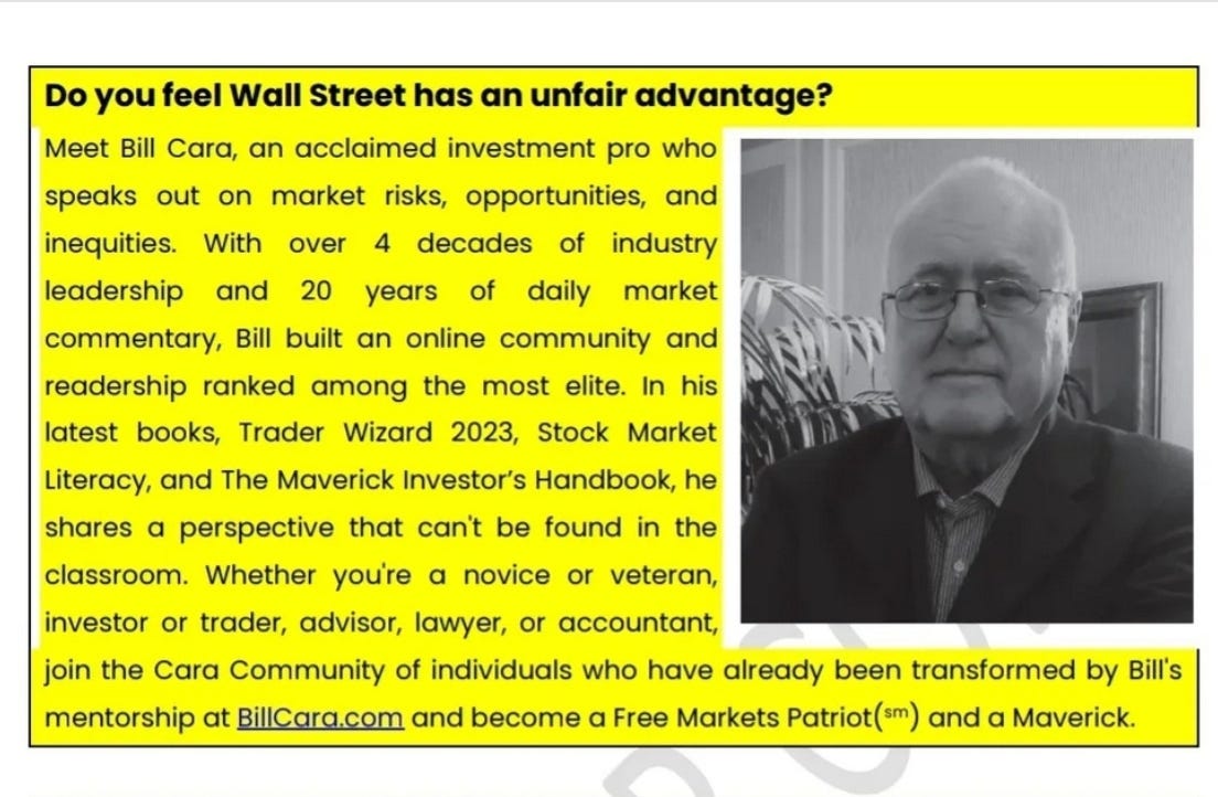 Bill Cara Global Market Navigator Week 7 (Feb 24)