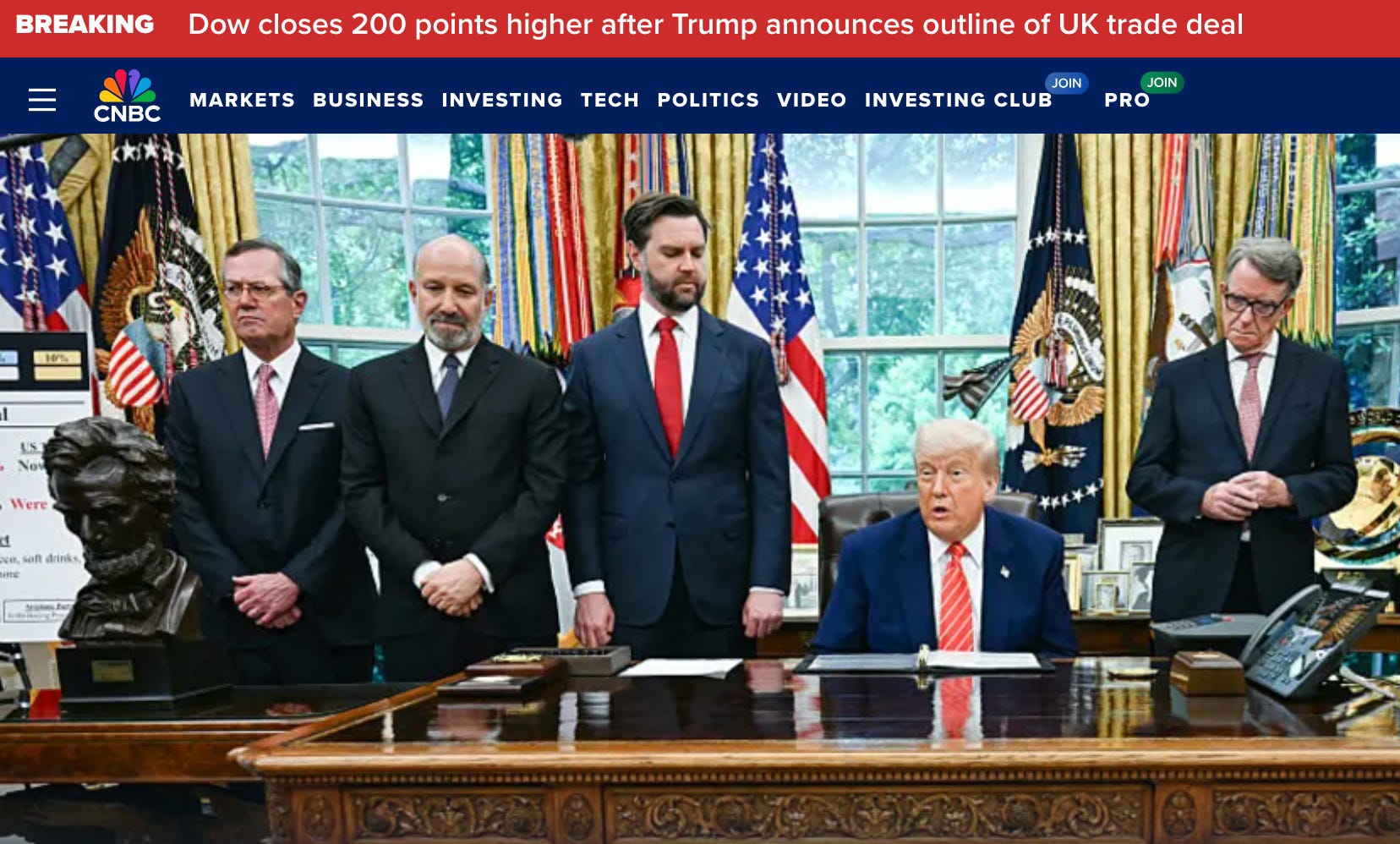 Unfinished UK Trade deal drives markets higher 🎧 #443 (May 8)